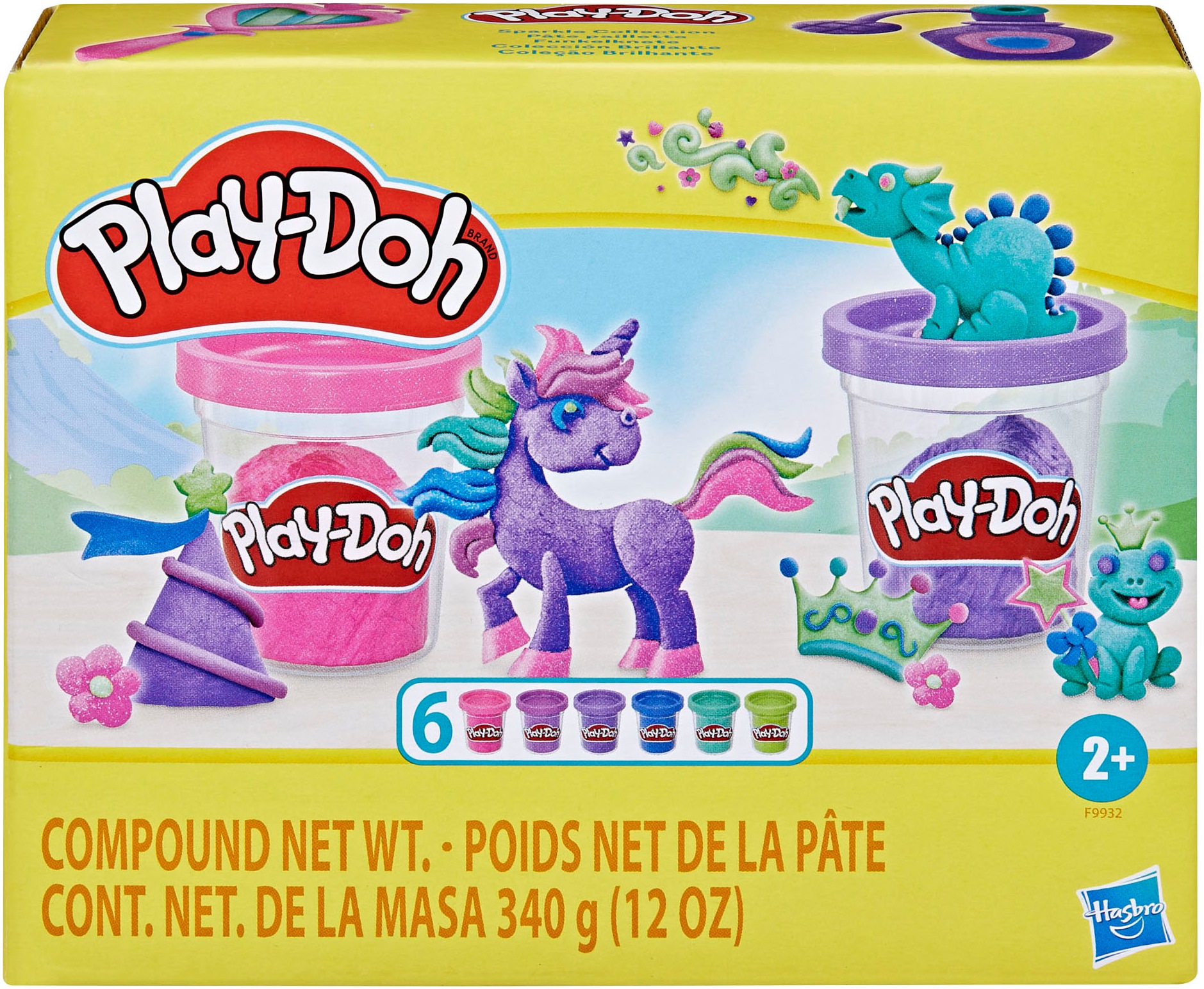 Hasbro Knete »Play-Doh, Funkelknete«