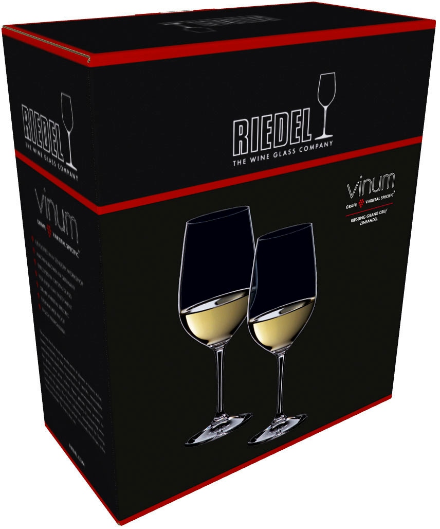 RIEDEL THE WINE GLASS COMPANY Weißweinglas »Vinum« Made in Germany, 404 ml, 2-teilig