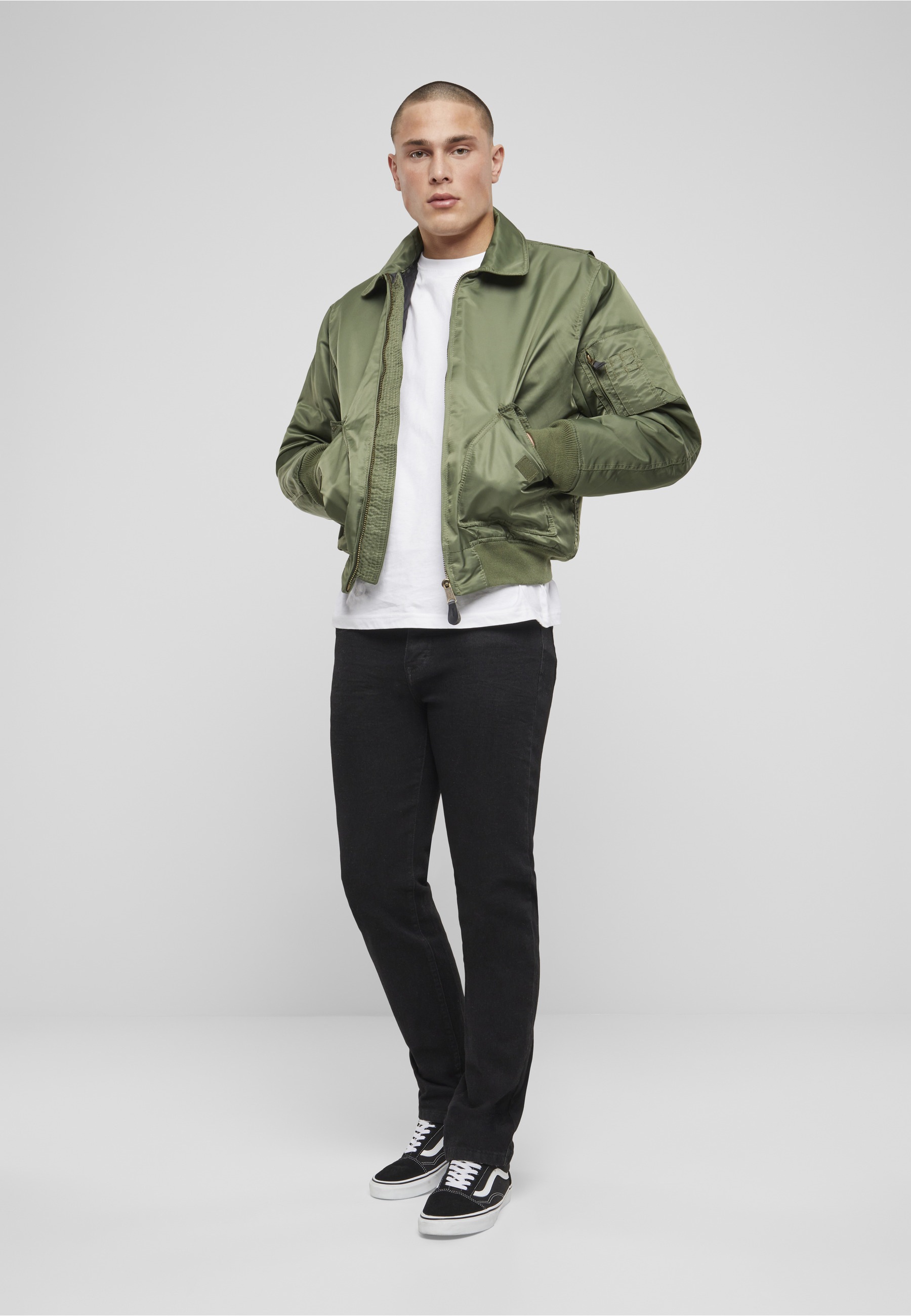 Brandit Allwetterjacke »Brandit Herren CWU Jacket« 1 Stk. tlg. ohne Kapuze