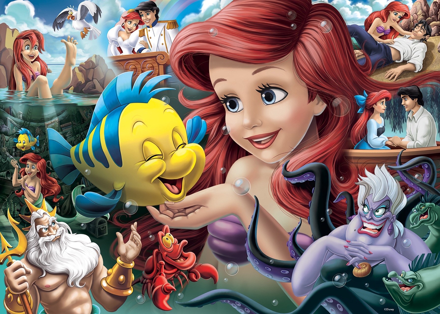 Ravensburger Puzzle »Collector's Edition - Disney Princess, Arielle, die Meerjungfrau«, Made in Germany; FSC® - schützt Wald - weltweit