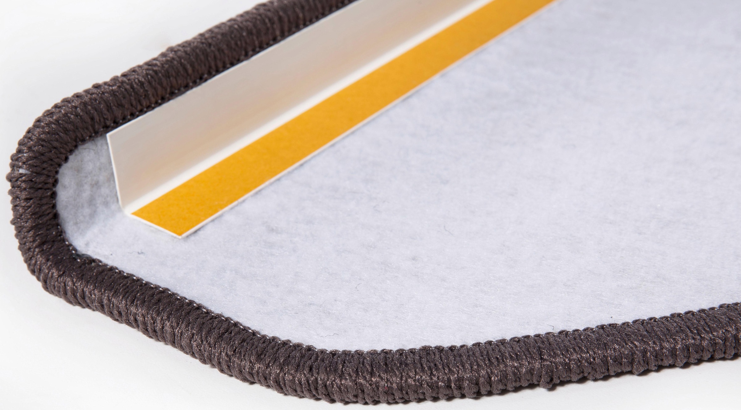 LUXOR living Stufenmatte "Darlington" halbrund 5 mm Höhe meliert, 15 Stück günstig online kaufen