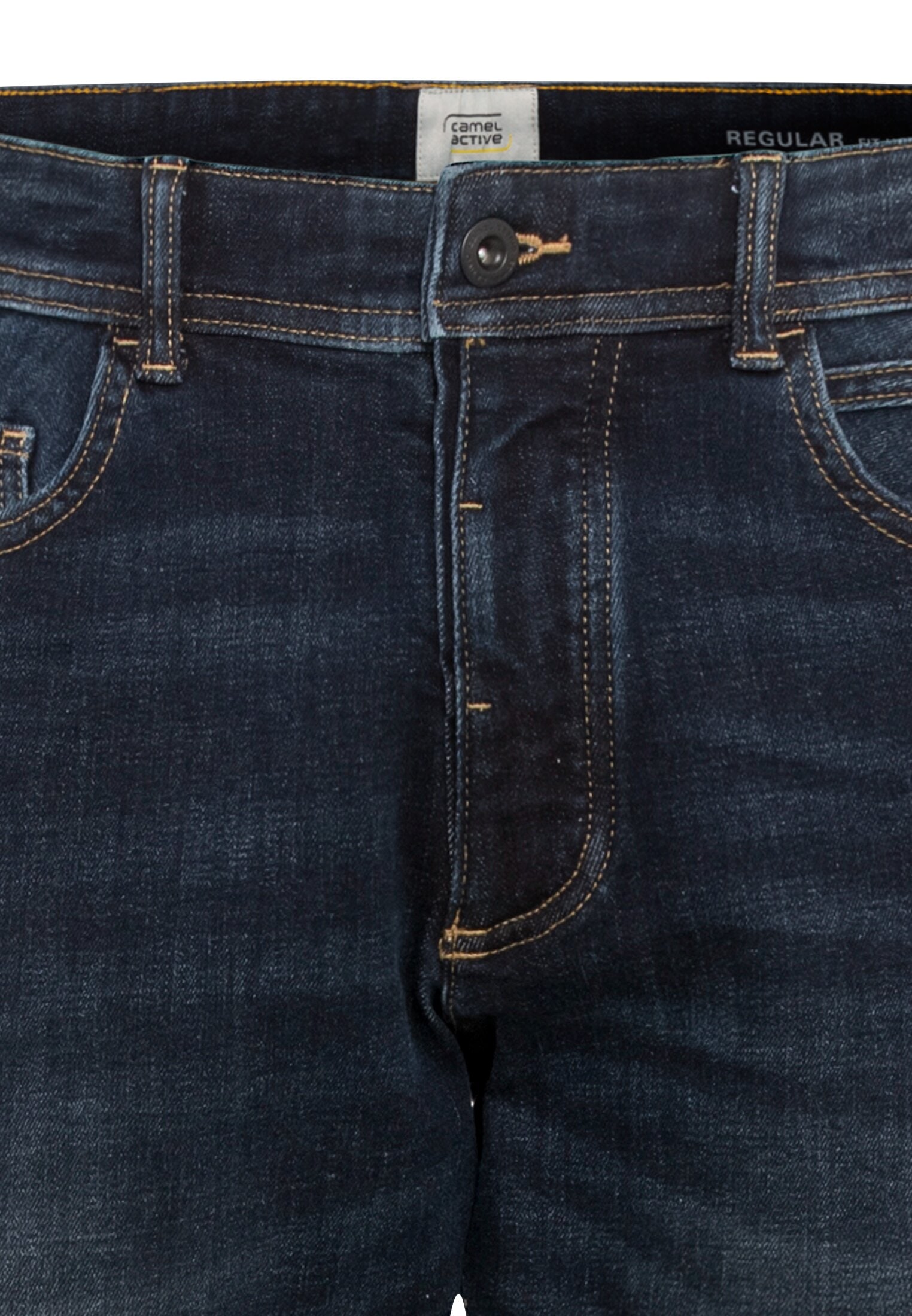camel active Regular-fit-Jeans »HOUSTON«, im klassischen 5-Pocket-Stil