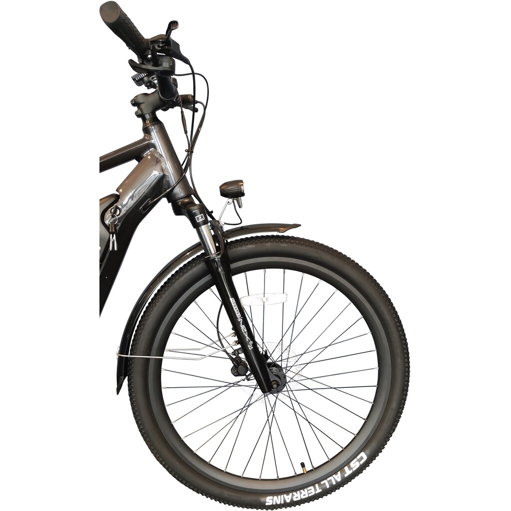 GreenStreet E-Bike »Trekking GS4«, 9 Gang, Shimano, Mittelmotor 250 W