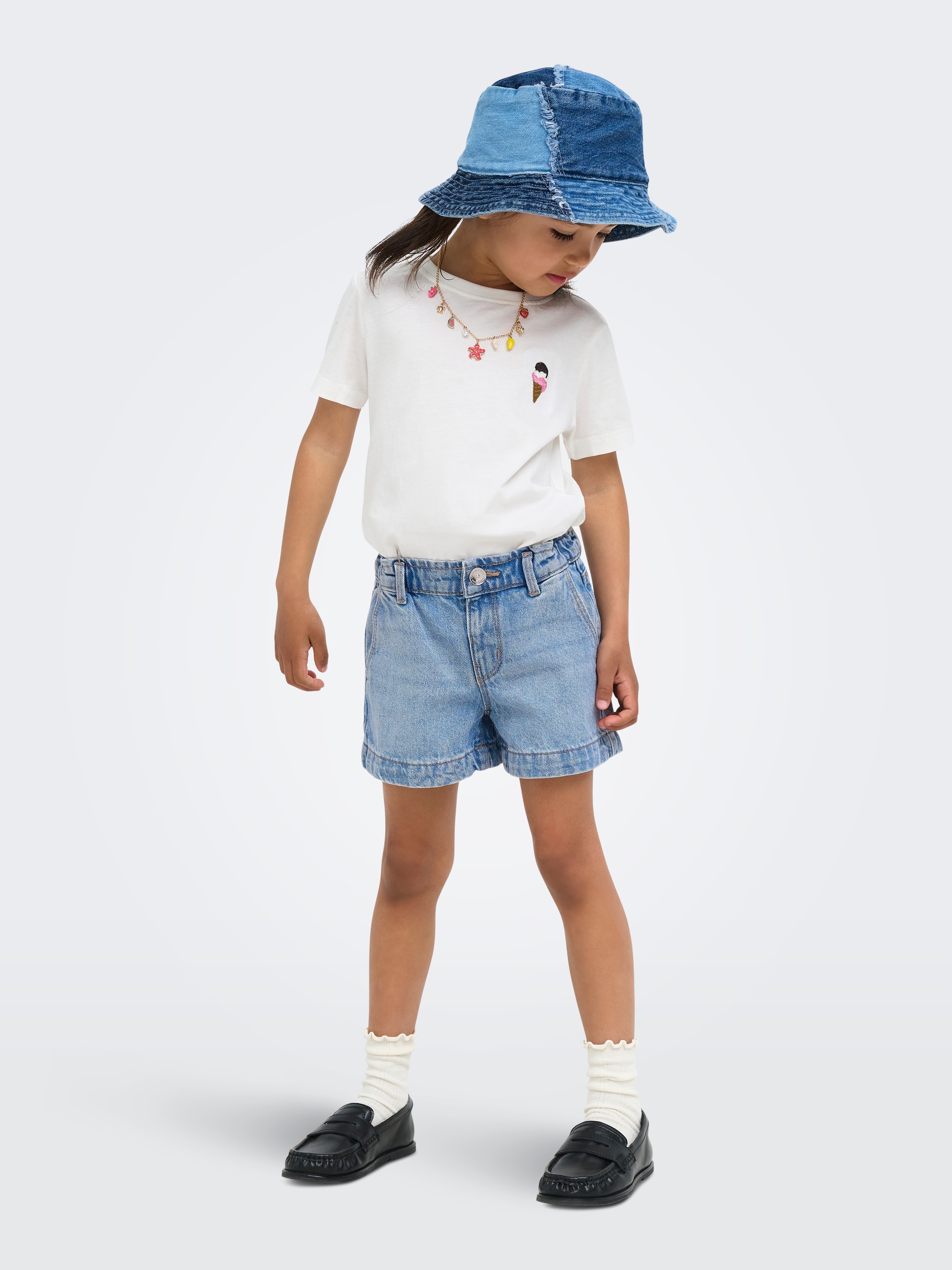 KIDS ONLY Jeansshorts »KMGCOMET WIDE SHORTS DNM LB«