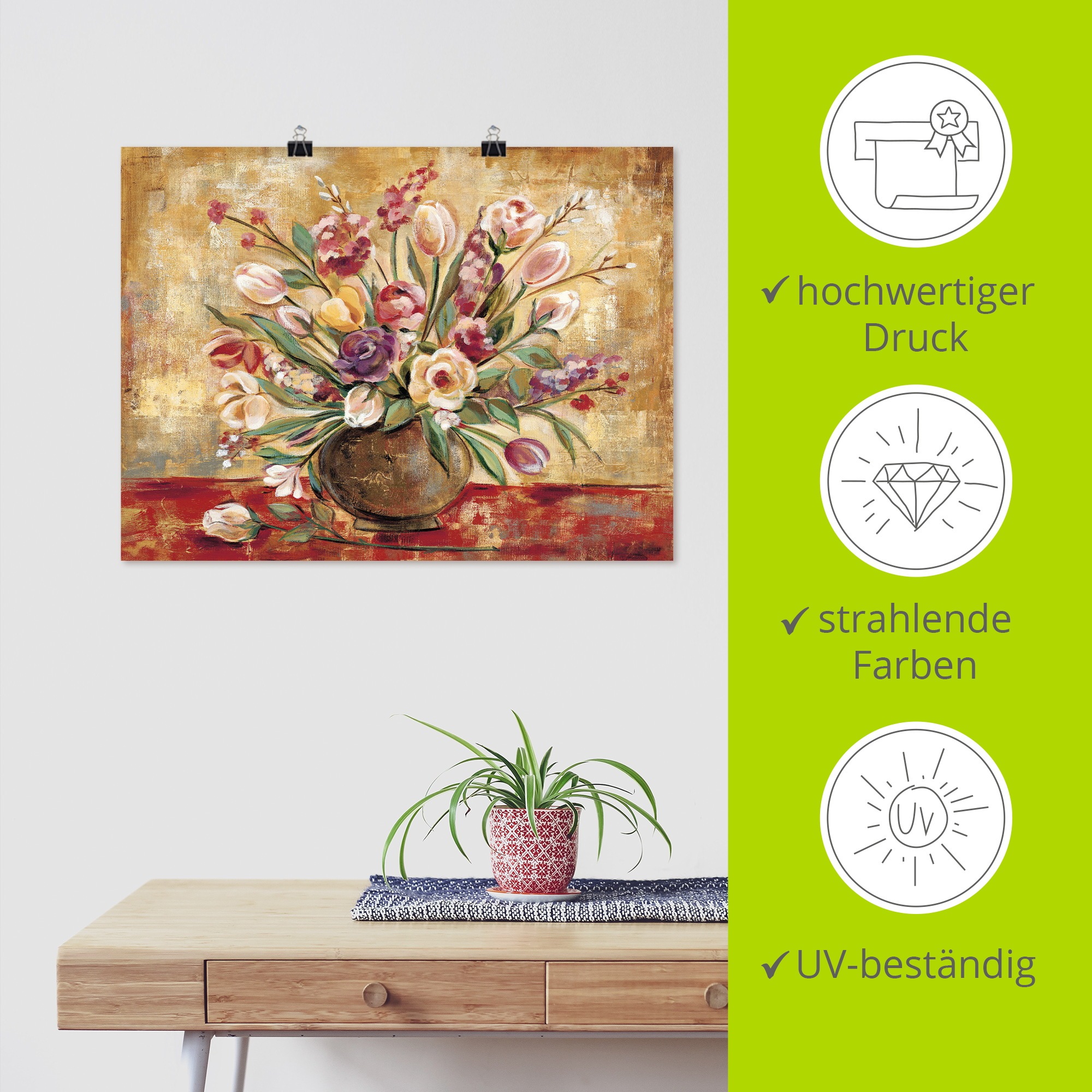 Wandbild ARTLAND "Sweet Scents", farbe bild(er): farbig, B:60cm H:45cm, Papier, Bilder, als Alubild, Leinwandbild, Poster, Wandaufkleber in verschied. Größen 2
