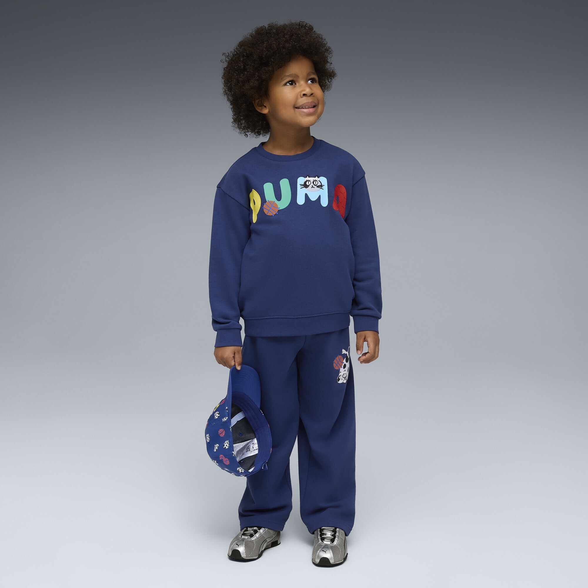 PUMA Sweatshirt »Sporty Cats Relaxed Sweatshirt Kinder«
