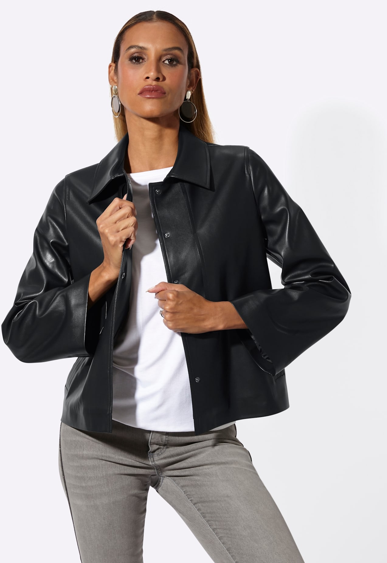 creation L Shirtjacke »Indoor-Jacke« 1