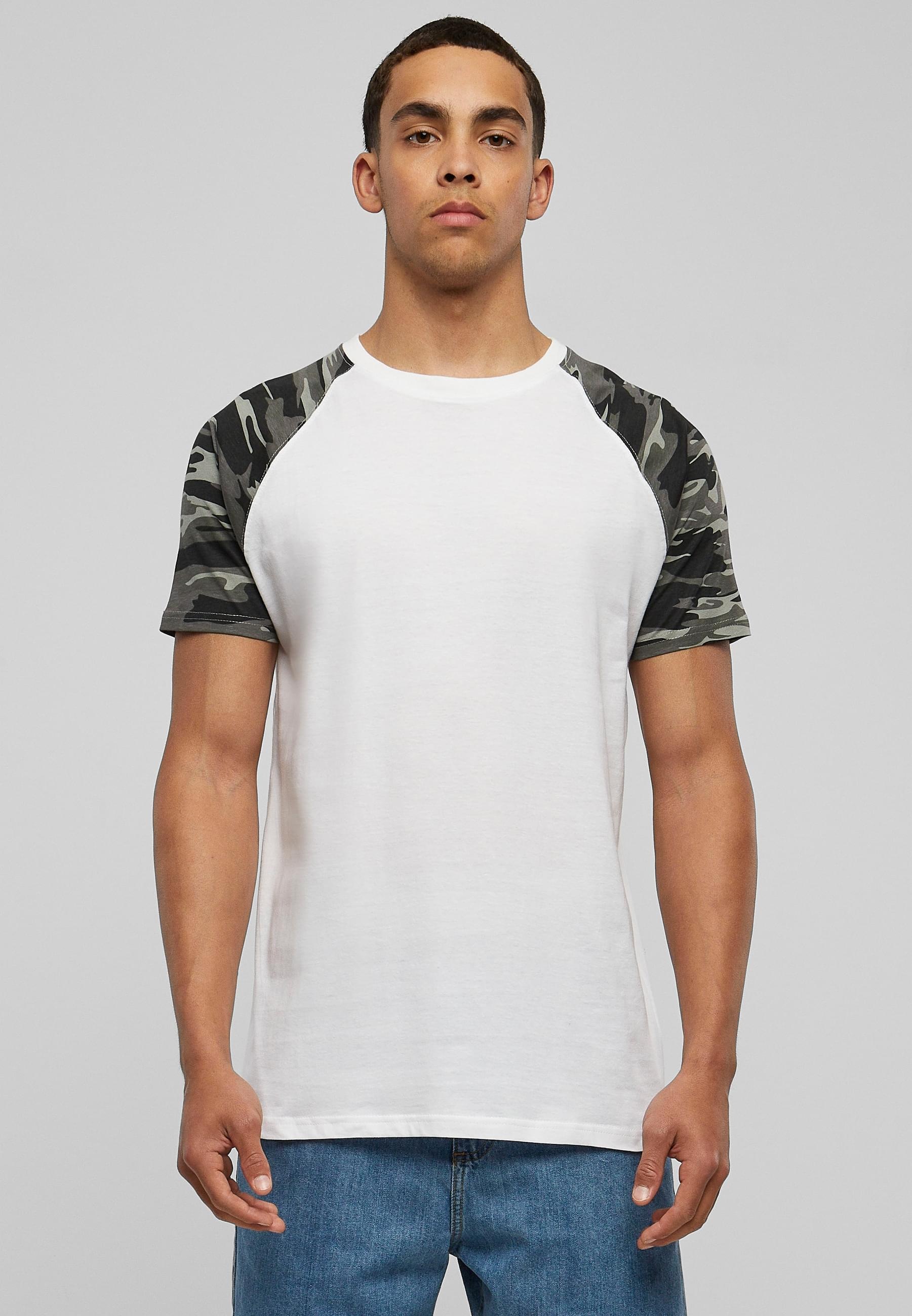 URBAN CLASSICS T-Shirt »Urban Classics Herren Raglan Contrast Tee«, (1 tlg.)