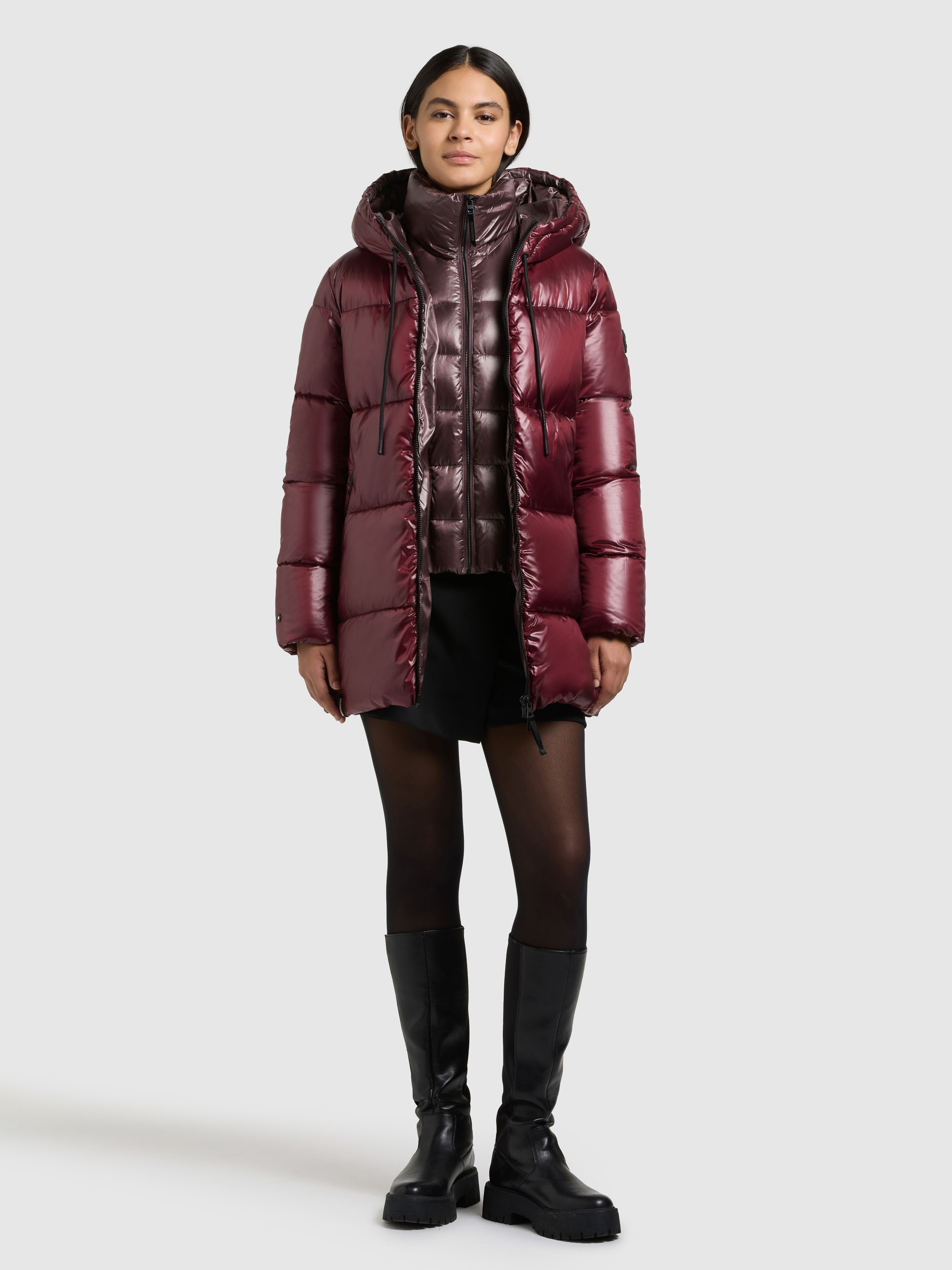 khujo Steppjacke "DASHA" mit Kapuze günstig online kaufen