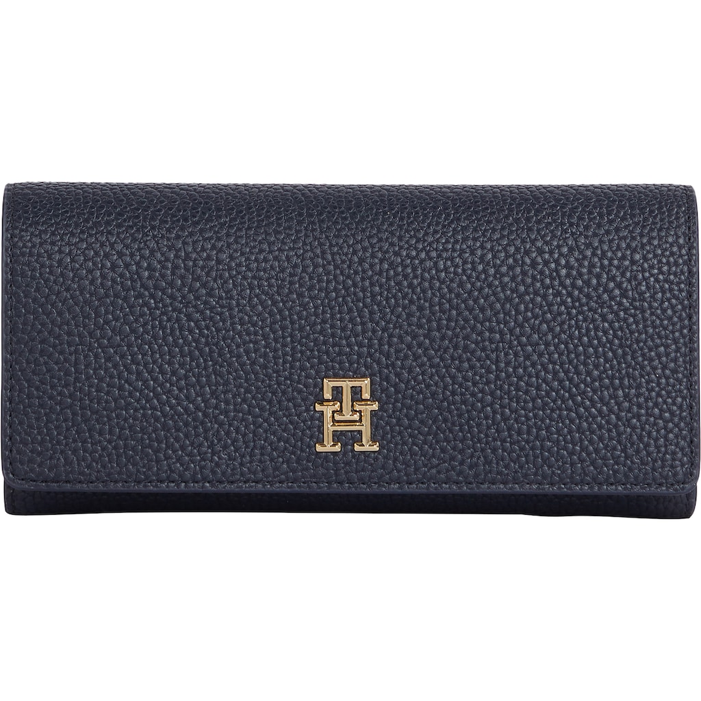Tommy Hilfiger Geldbörse »TH EMBLEM LRG FLAP WALLET« mit Handyfach Tommy Hilfiger Geldbörse »TH EMBLEM LRG FLAP WALLET« mit Handyfach