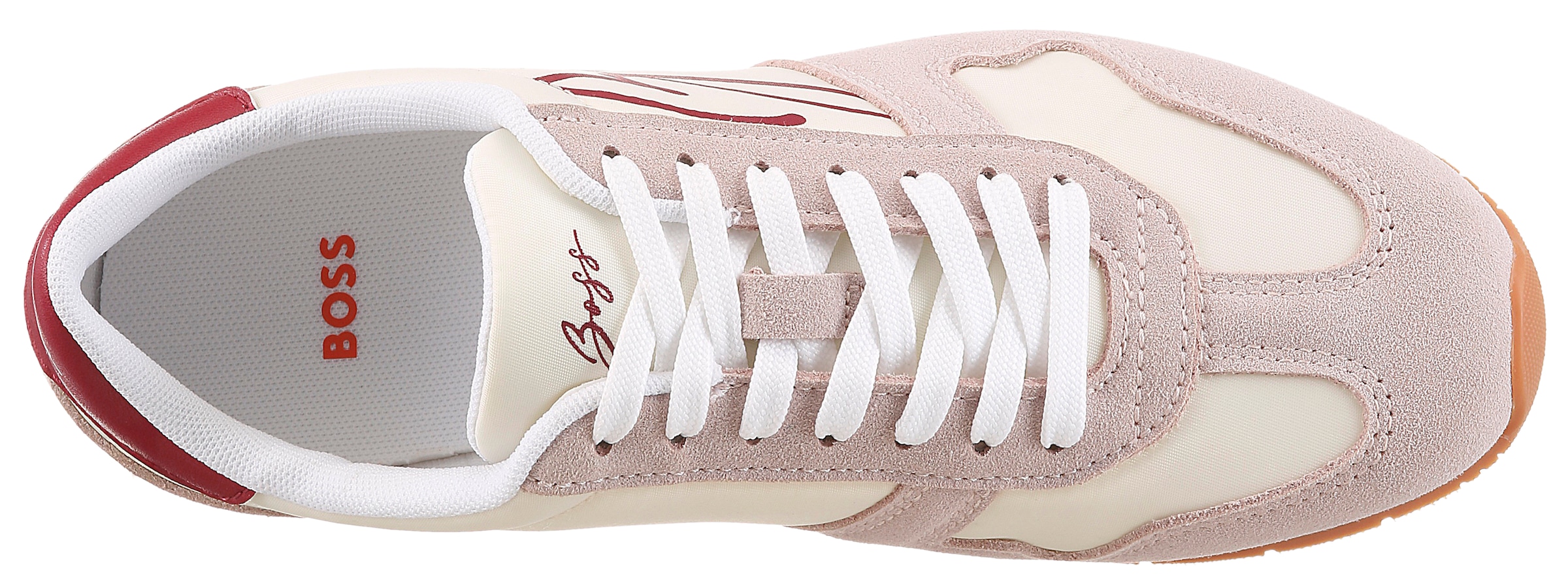 BOSS ORANGE Sneaker »Levon Runn«  Freizeitschuh, Halbschuh, Schnürschuh mit leichter Laufsohle