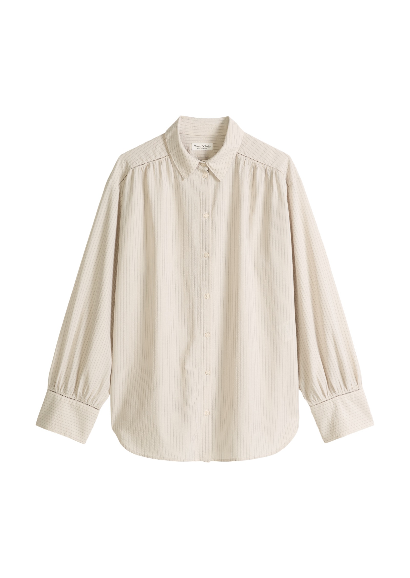 Marc O'Polo Langarmbluse »aus Organic-Cotton-Viskose-Mix«