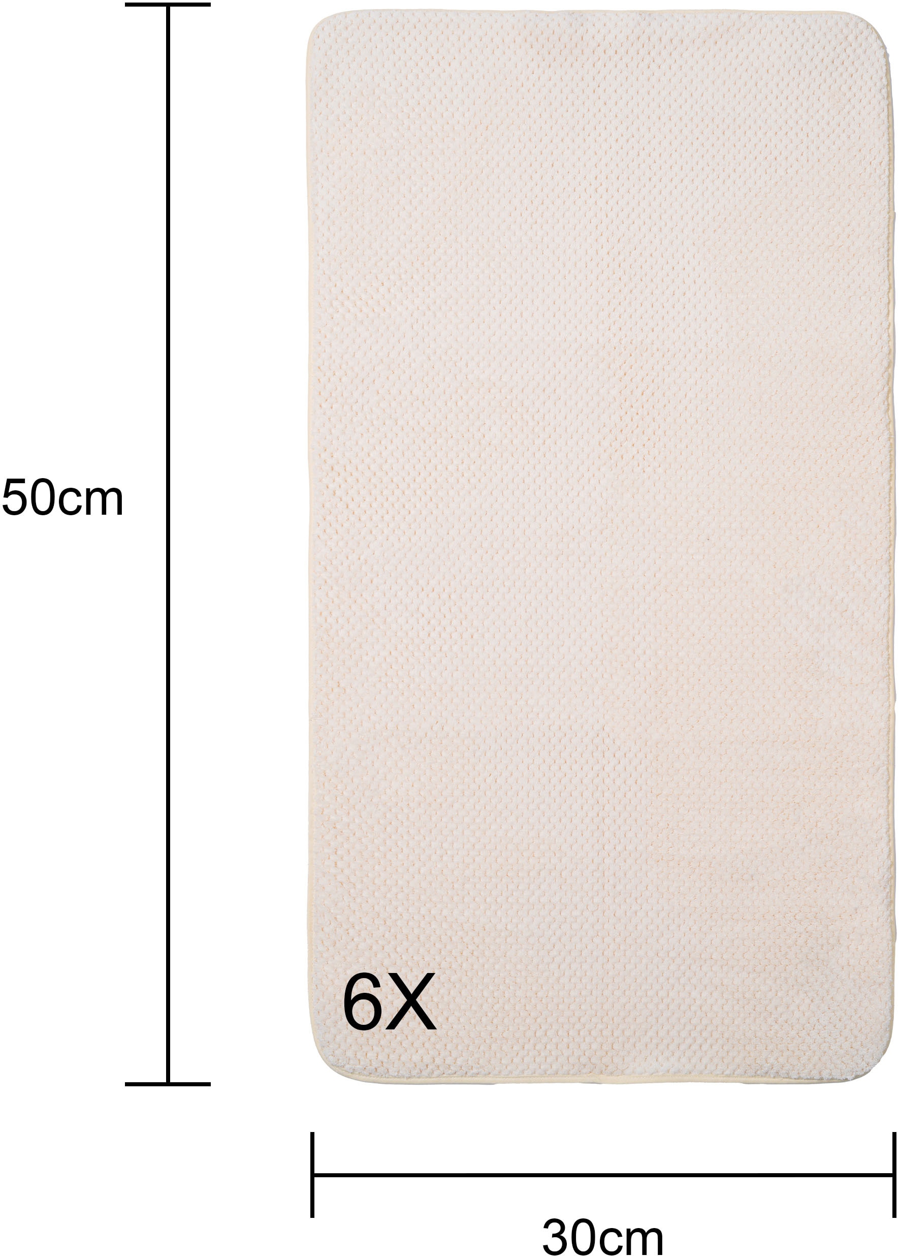 OTTO home Handtücher »Parris, diverse Größen, ideal als Sporthandtuch, Reisehandtuch« sehr leicht, kompakt, schnelltrocknend, Mikrofaser, mit Waffelmuster