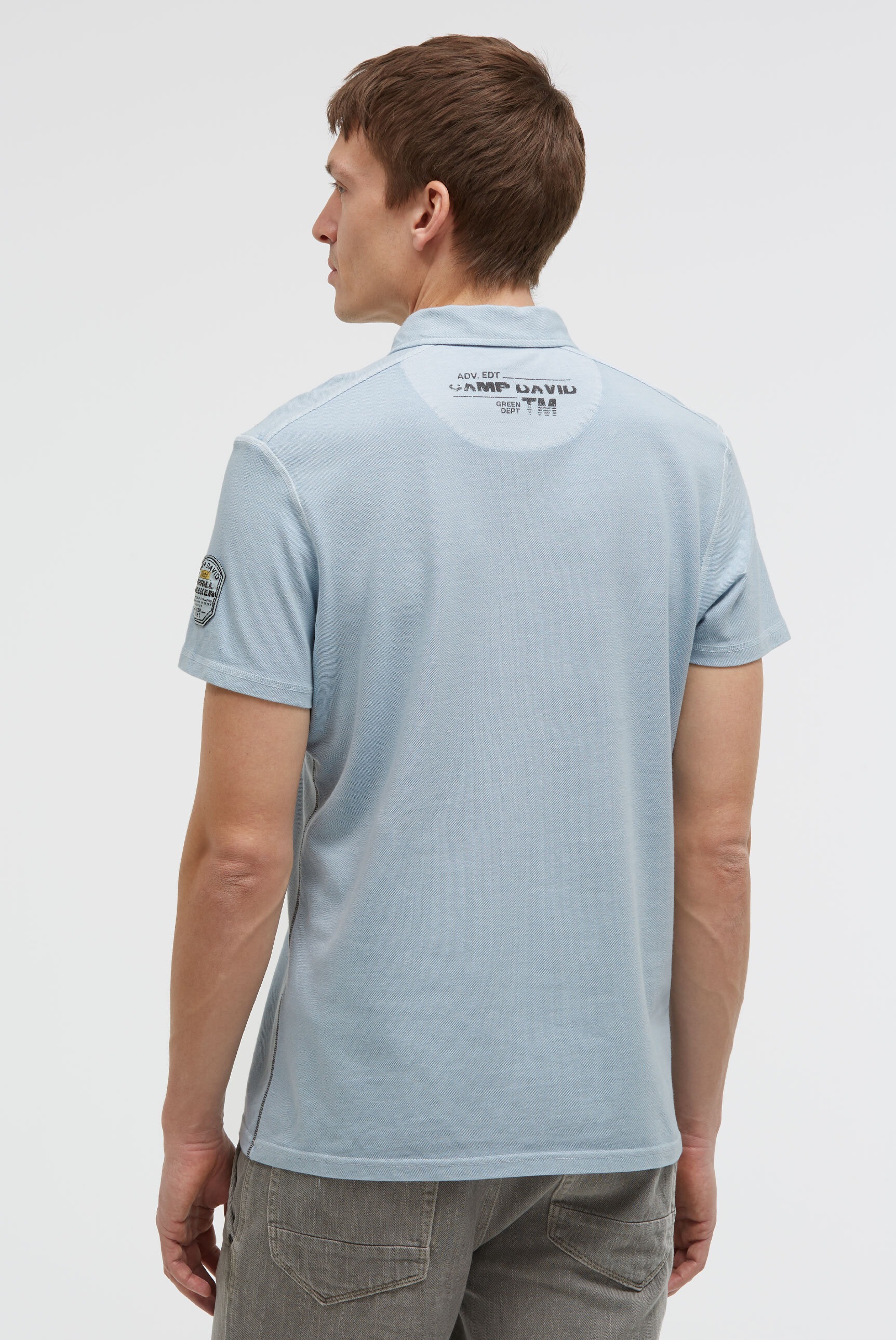 CAMP DAVID Poloshirt aus Baumwolle
