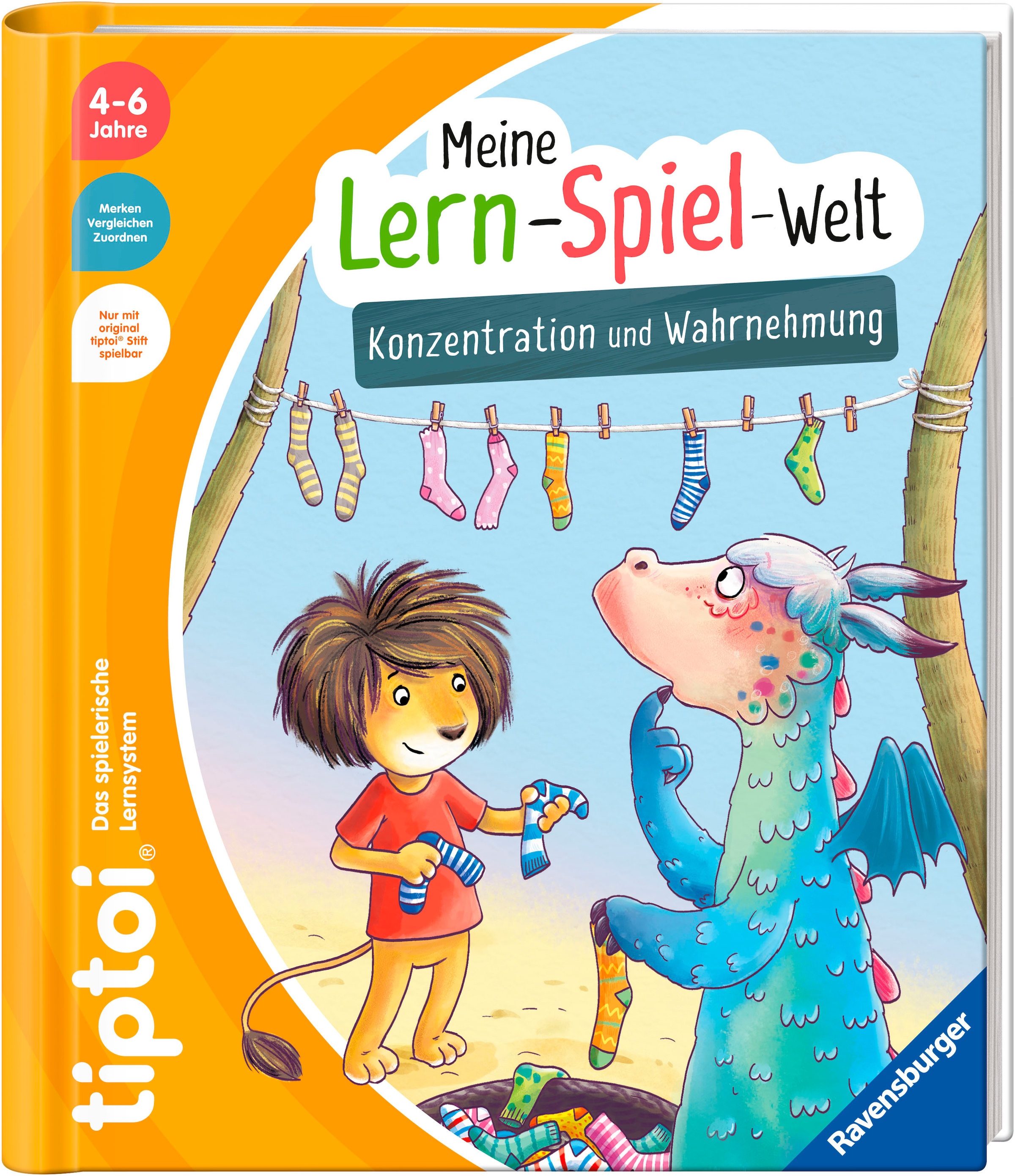 Ravensburger Buch "tiptoi Meine Lern-Spiel-Welt: Konzentration und Wahrnehmung", FSC - schützt Wald - weltweit