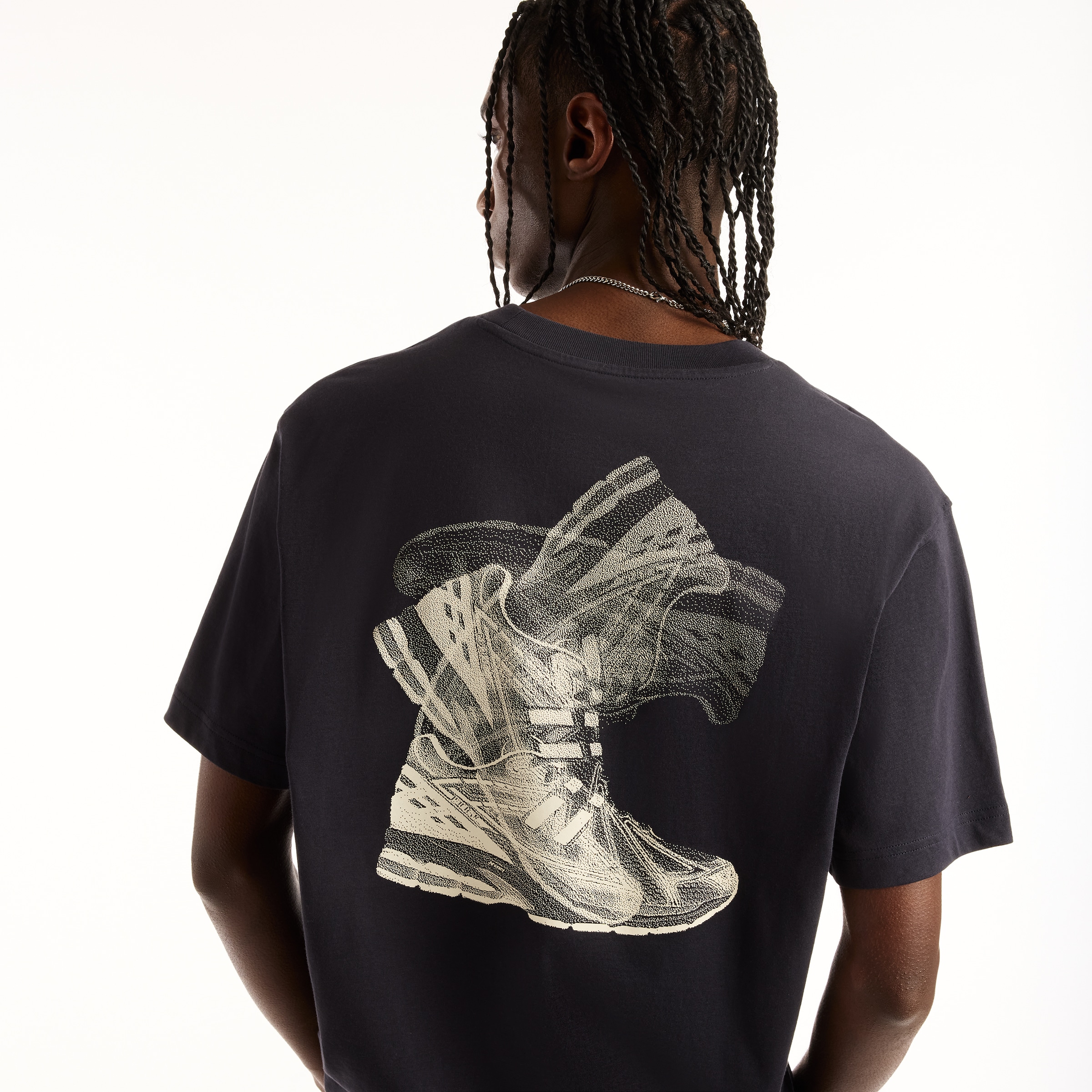 New Balance T-Shirt »FOGGY DAZE 1906 T-SHIRT« für sportliche Aktivitäten konzipiert, aus Baumwolle