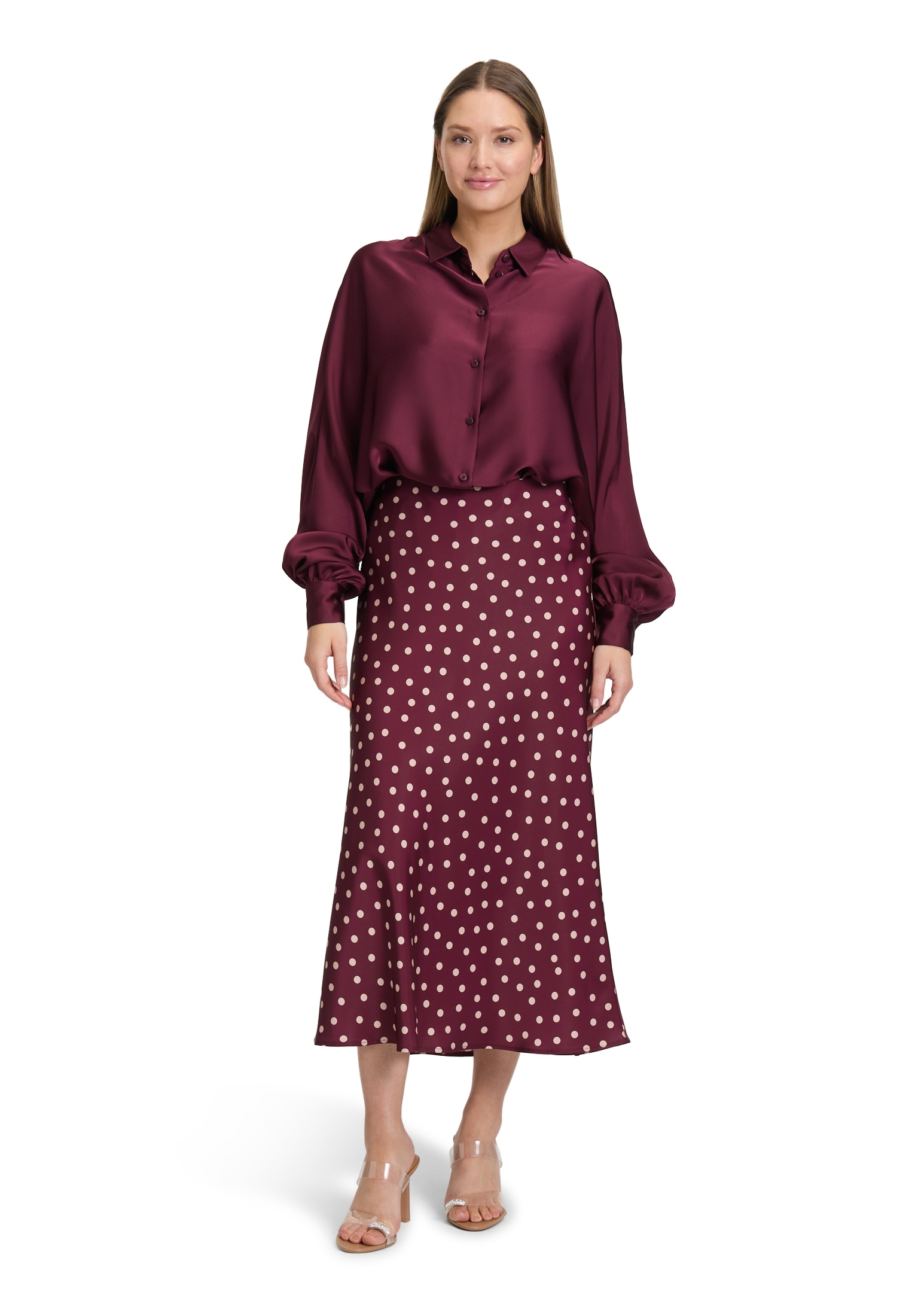Vera Mont Satinbluse »Vera Mont Satin-Bluse mit Kragen«