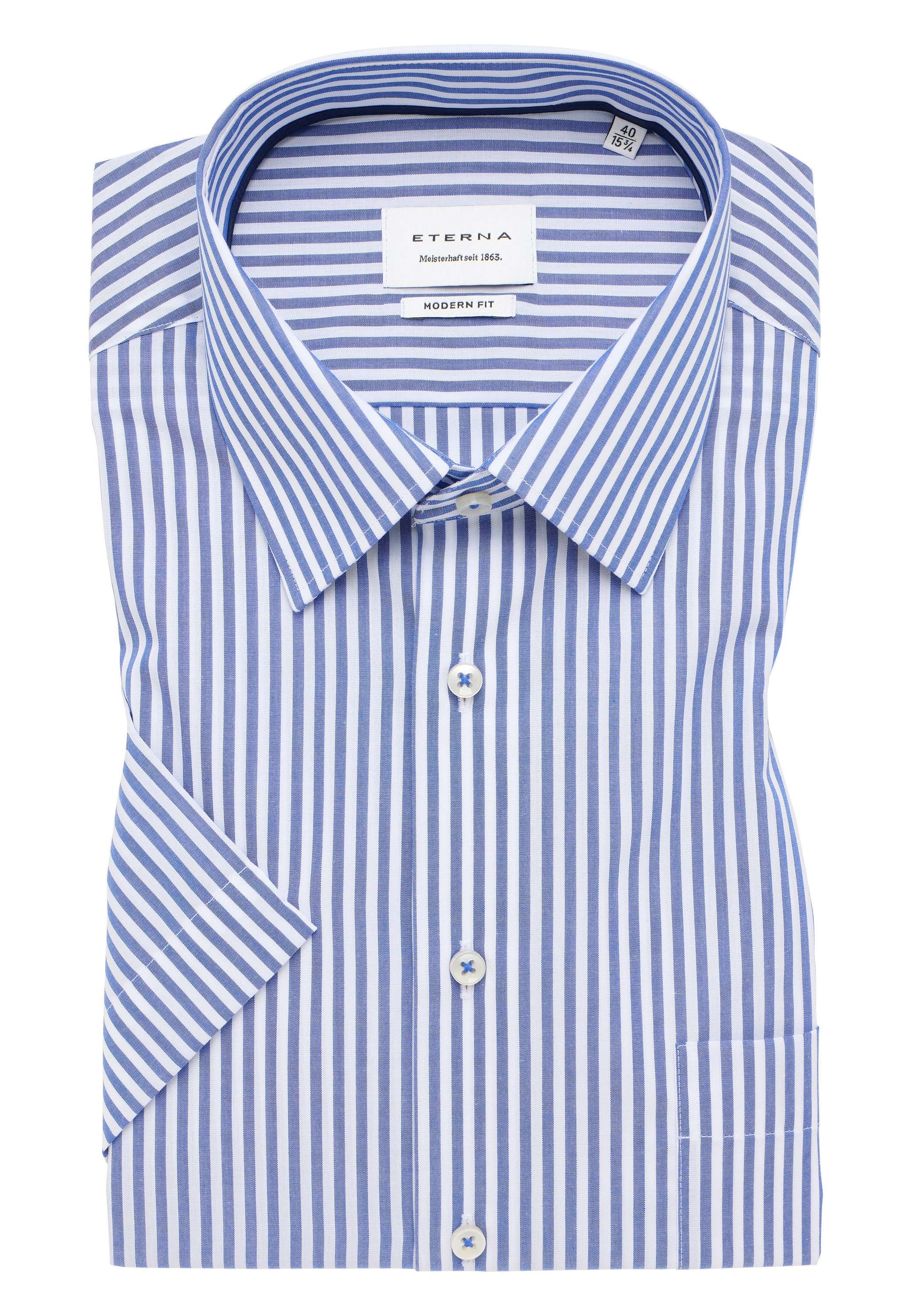 Eterna Kurzarmhemd »MODERN FIT«, NON IRON (bügelfrei)