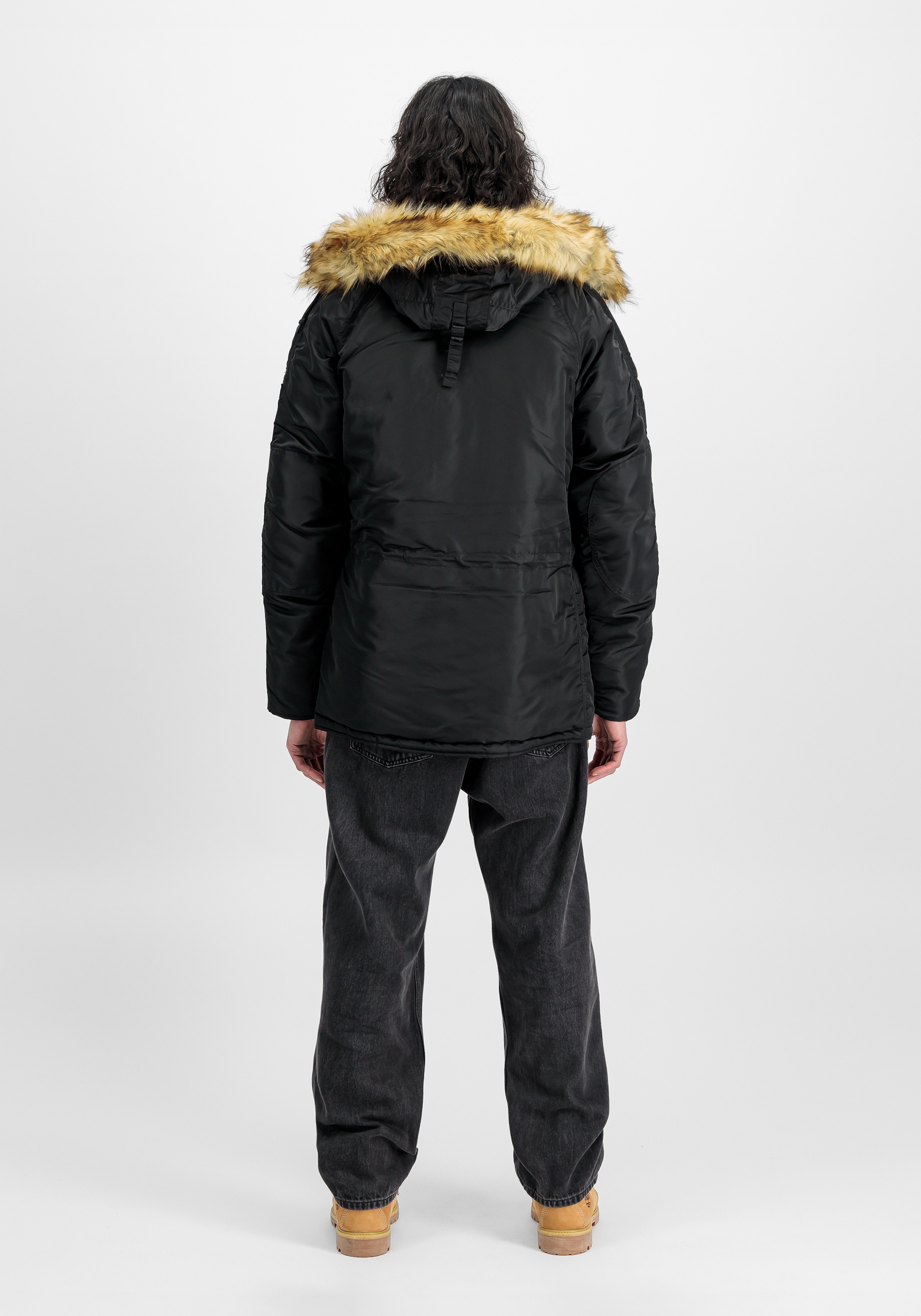 Alpha Industries N-3B Vf59 Parka Black Size S 6