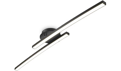 LED Deckenleuchte »BK_DL1414 LED Deckenlampe, Schwenkbar, Schwarz, Warmweißes Licht«,...