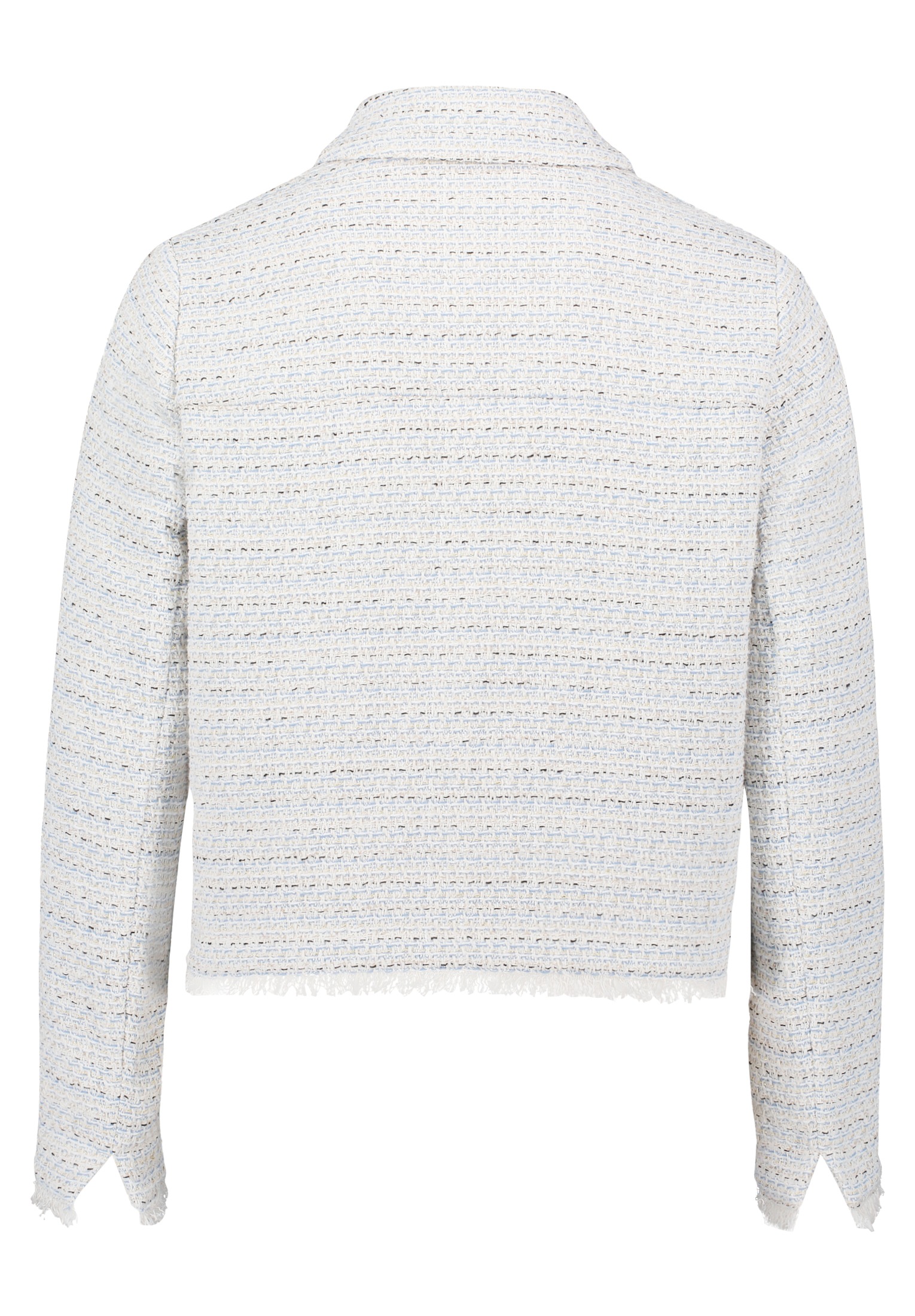 Thumbnail - Cartoon Jackenblazer "Damen mit Fransen" Material