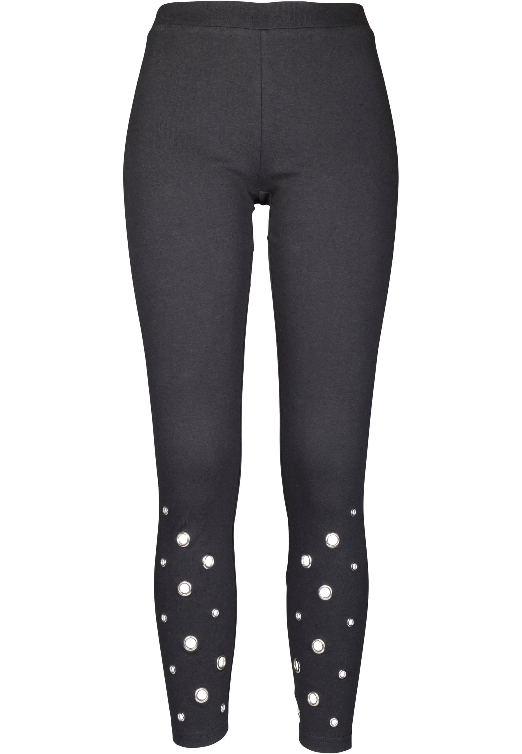 URBAN CLASSICS Leggings "Urban Classics Damen Ladies Eyelet Leggings", (1 tlg.)