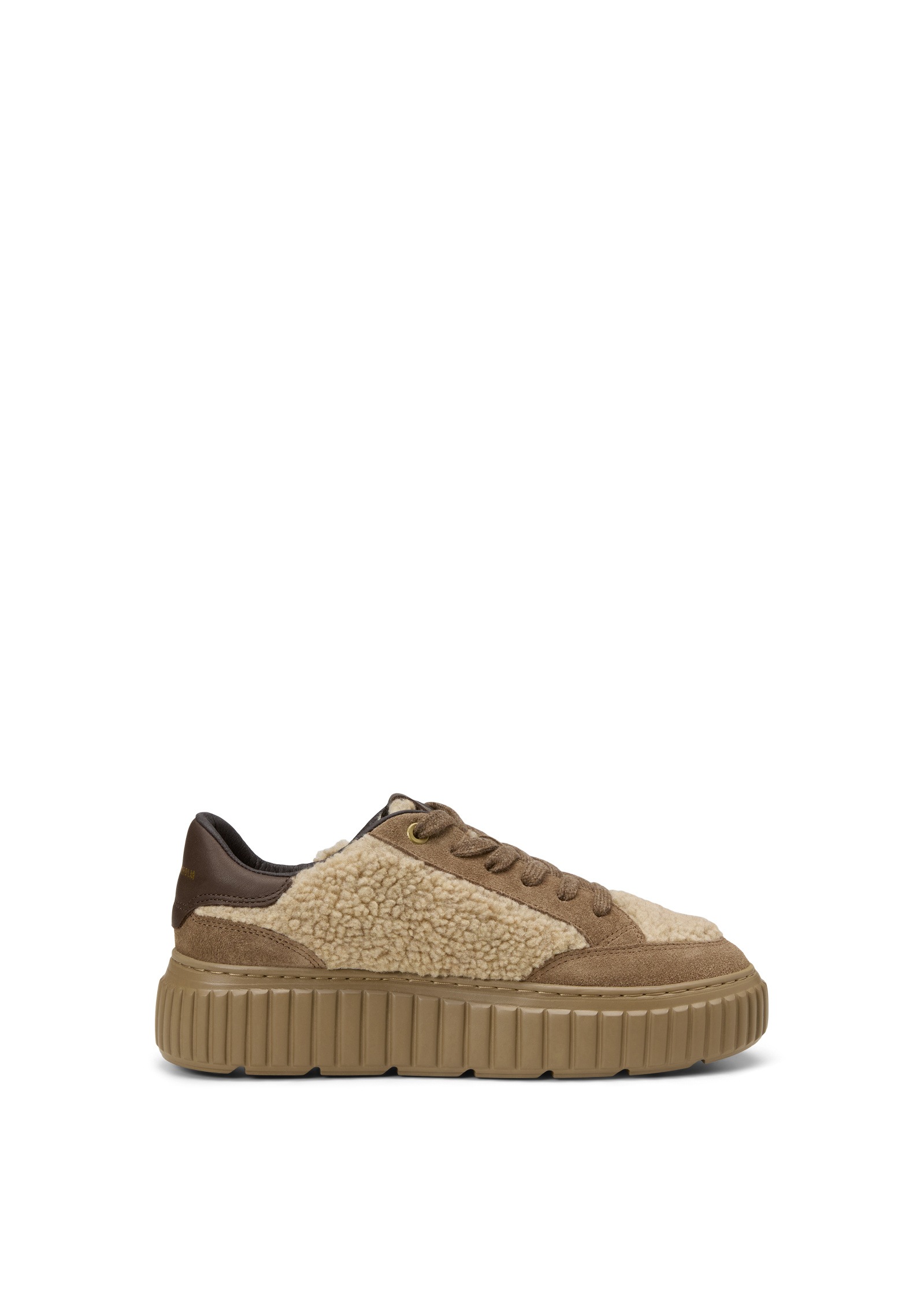 Marc O'Polo Sneaker »aus Veloursleder und Teddyfell«