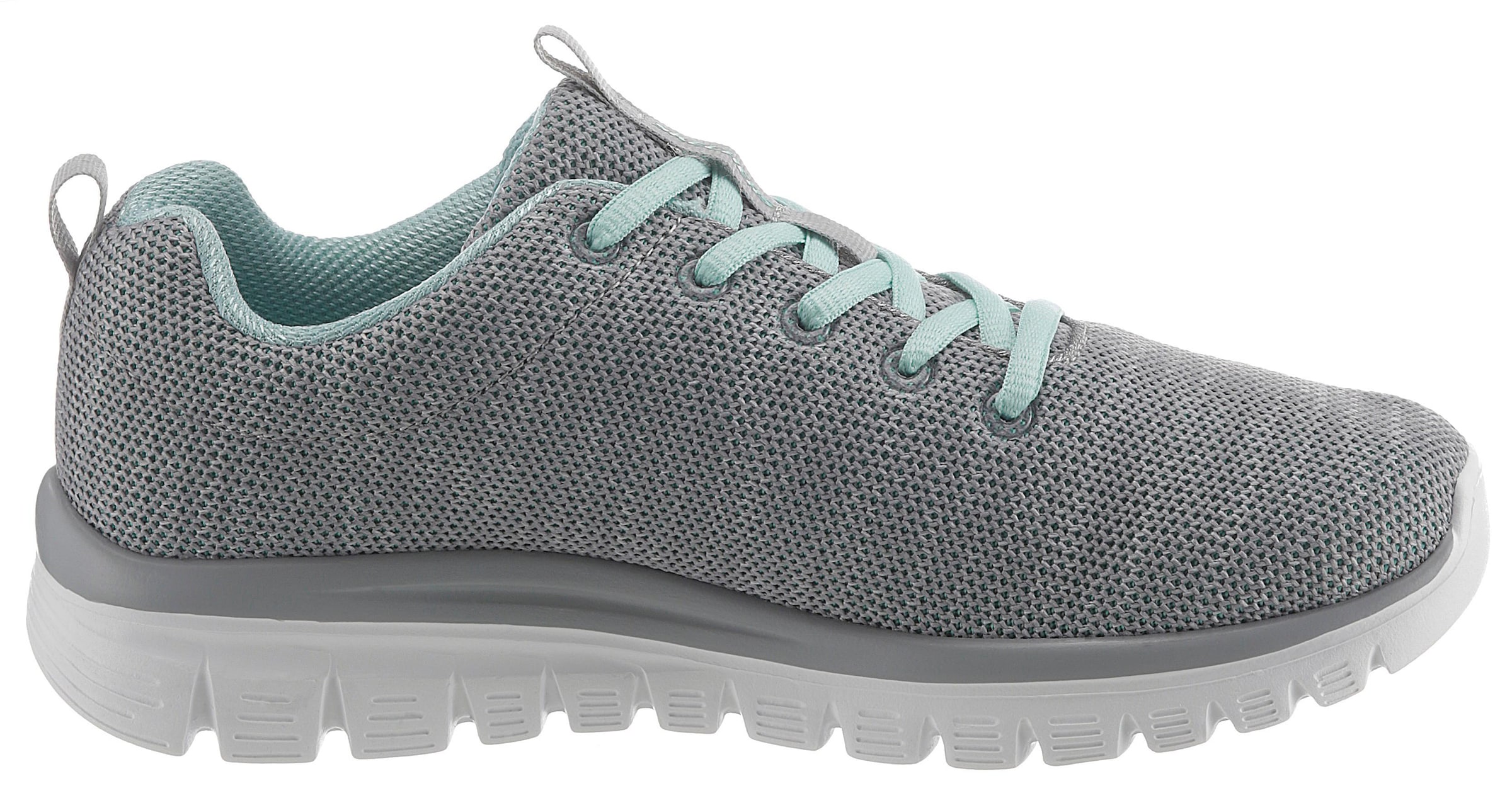 Skechers Sneaker »Graceful - Twisted Fortune«, Freizeitschuh, Halbschuh, Schnürschuh mit Memory Foam