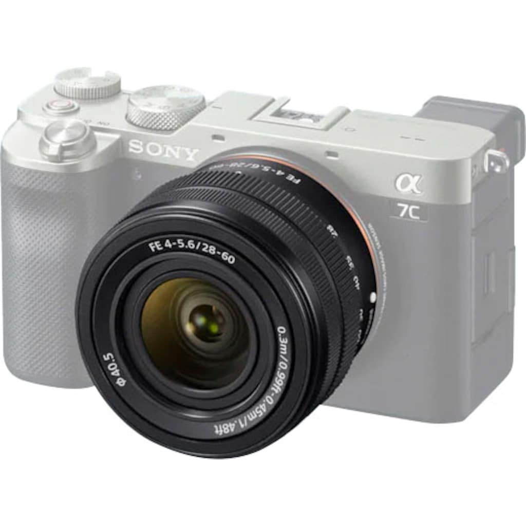 Sony Objektiv »SEL 28–60mm FE4–5.6«