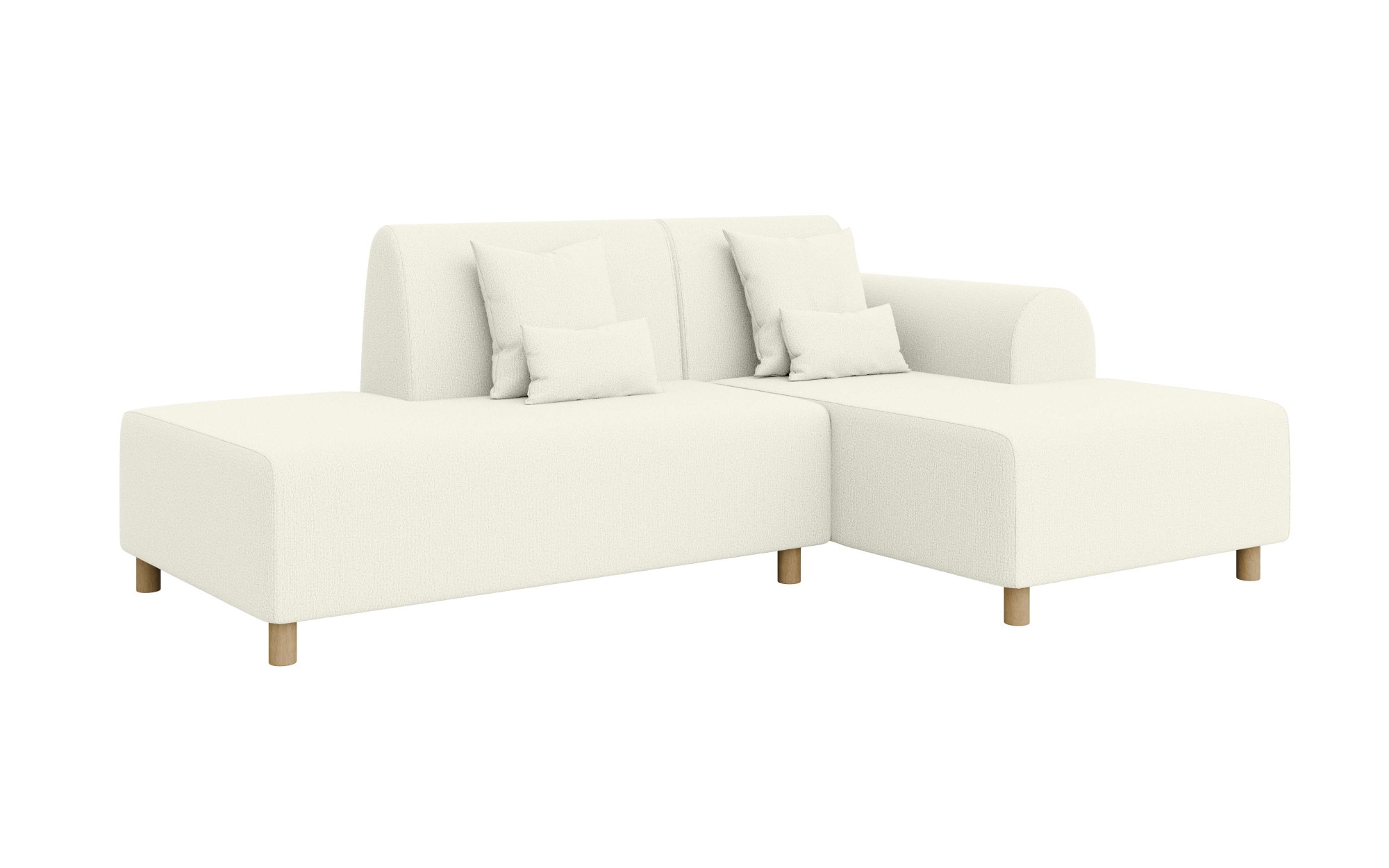 OTTO home Ecksofa »Suyala« L-Form mit Hocker