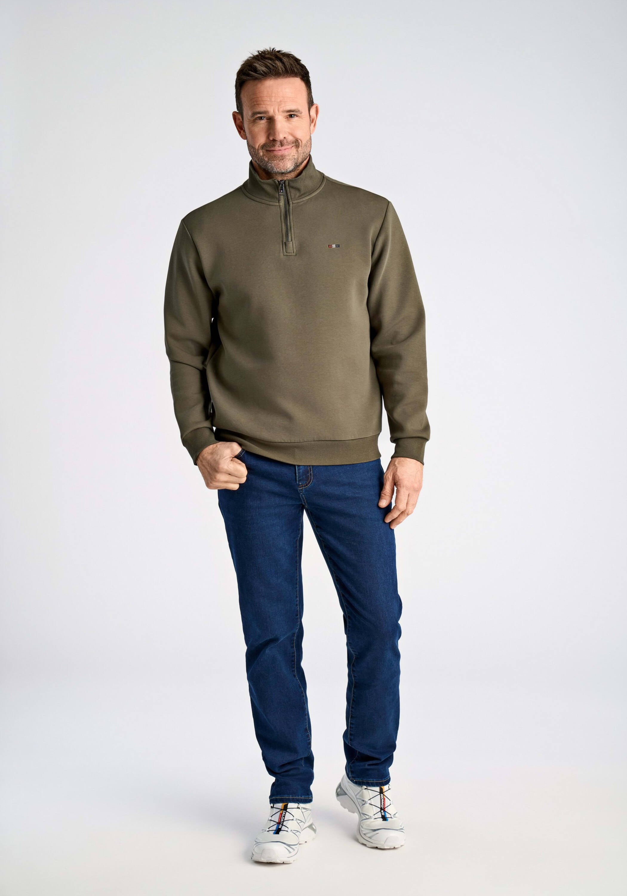 BISON Sweatshirt »BISON Troyer«