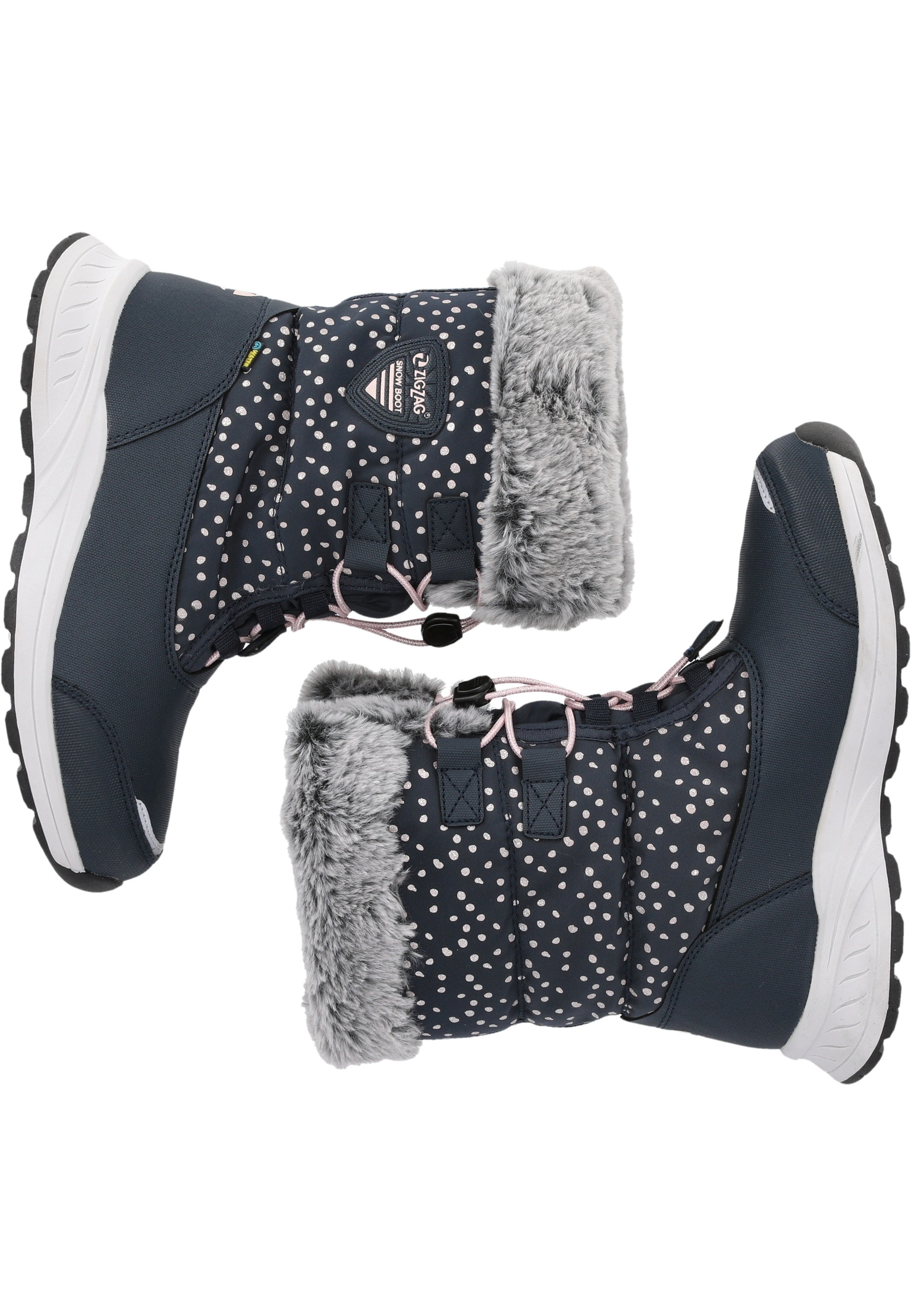 ZIGZAG Stiefel »Wesend«, mit bequemem Kunstfellbesatz und Allwetterprofil