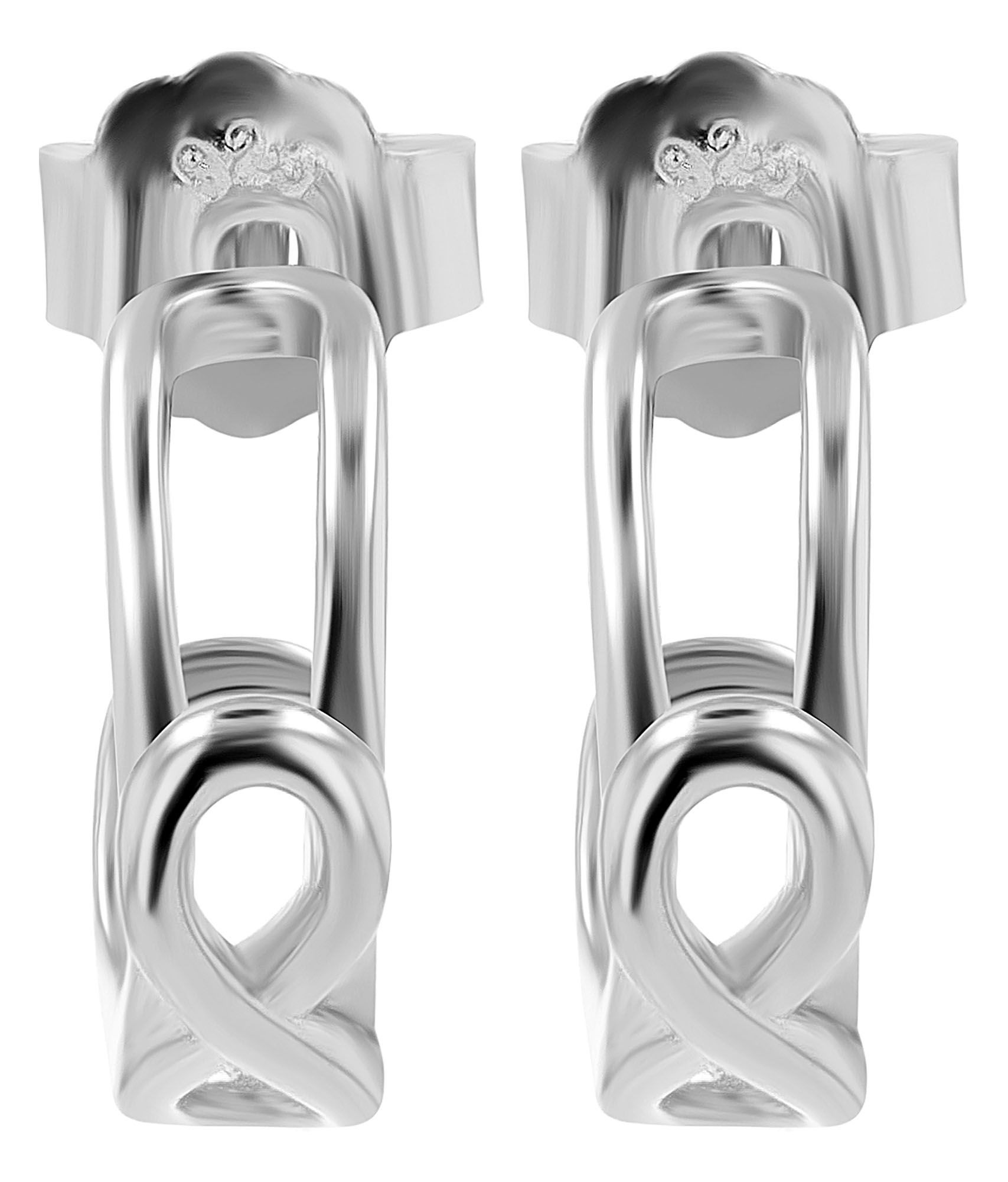 Adelia´s Paar Ohrhänger "Damen Ohrringe – Ohrstecker Unendlichkeitszeichen günstig online kaufen