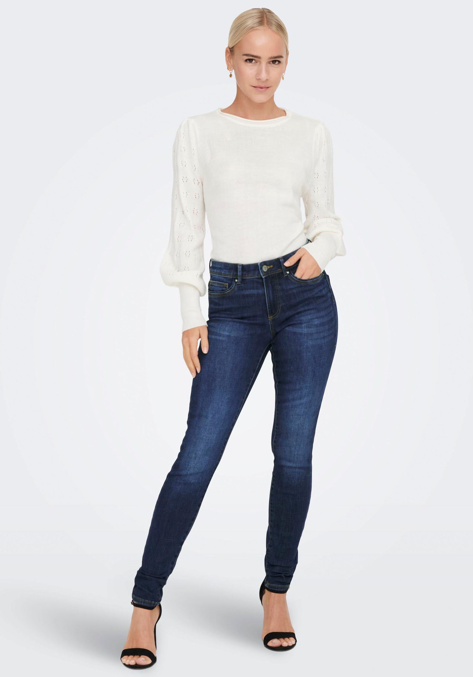 ONLY Skinny-fit-Jeans »ONLWAUW MID SK DNM BJ581 NOOS«