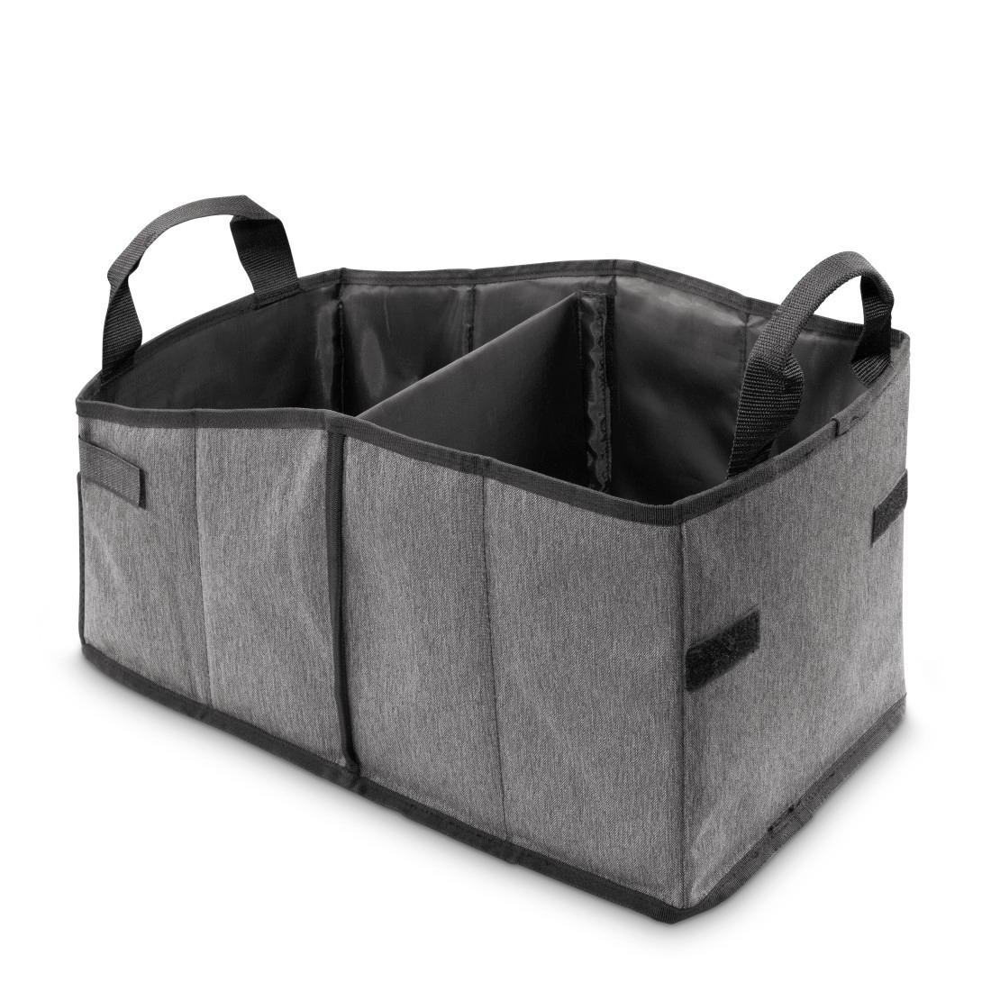 Hama Rücksitzorganizer »Auto Rücksitz Organizer schwarz grau, flach zusammenklappbar, 2 Fächer«