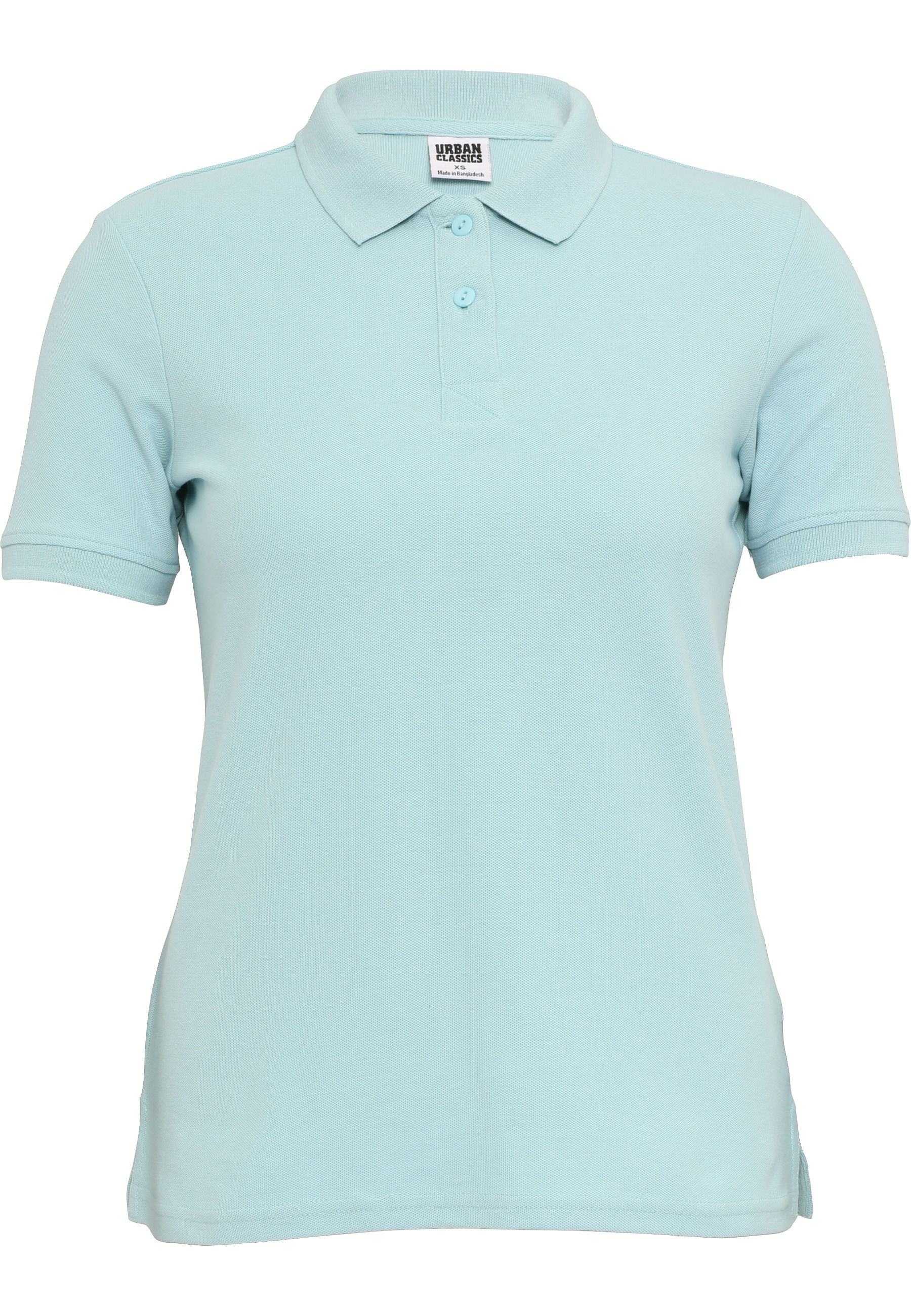 URBAN CLASSICS Poloshirt "Urban Classics Ladies Polo Shirt" 1 Stk. günstig online kaufen