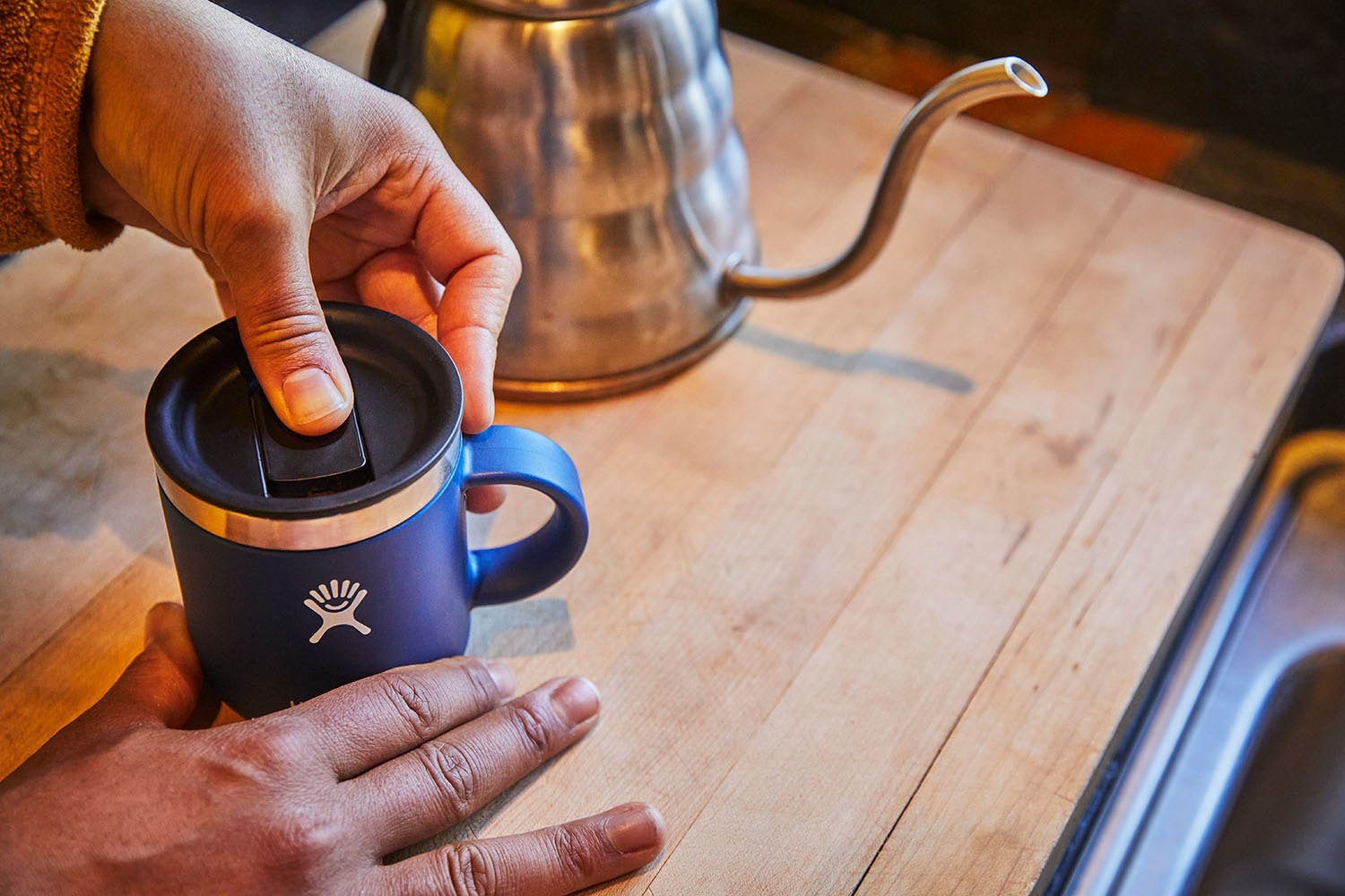 Hydro Flask Deckel »Medium Closeable Press-in Lid«, verschließbar