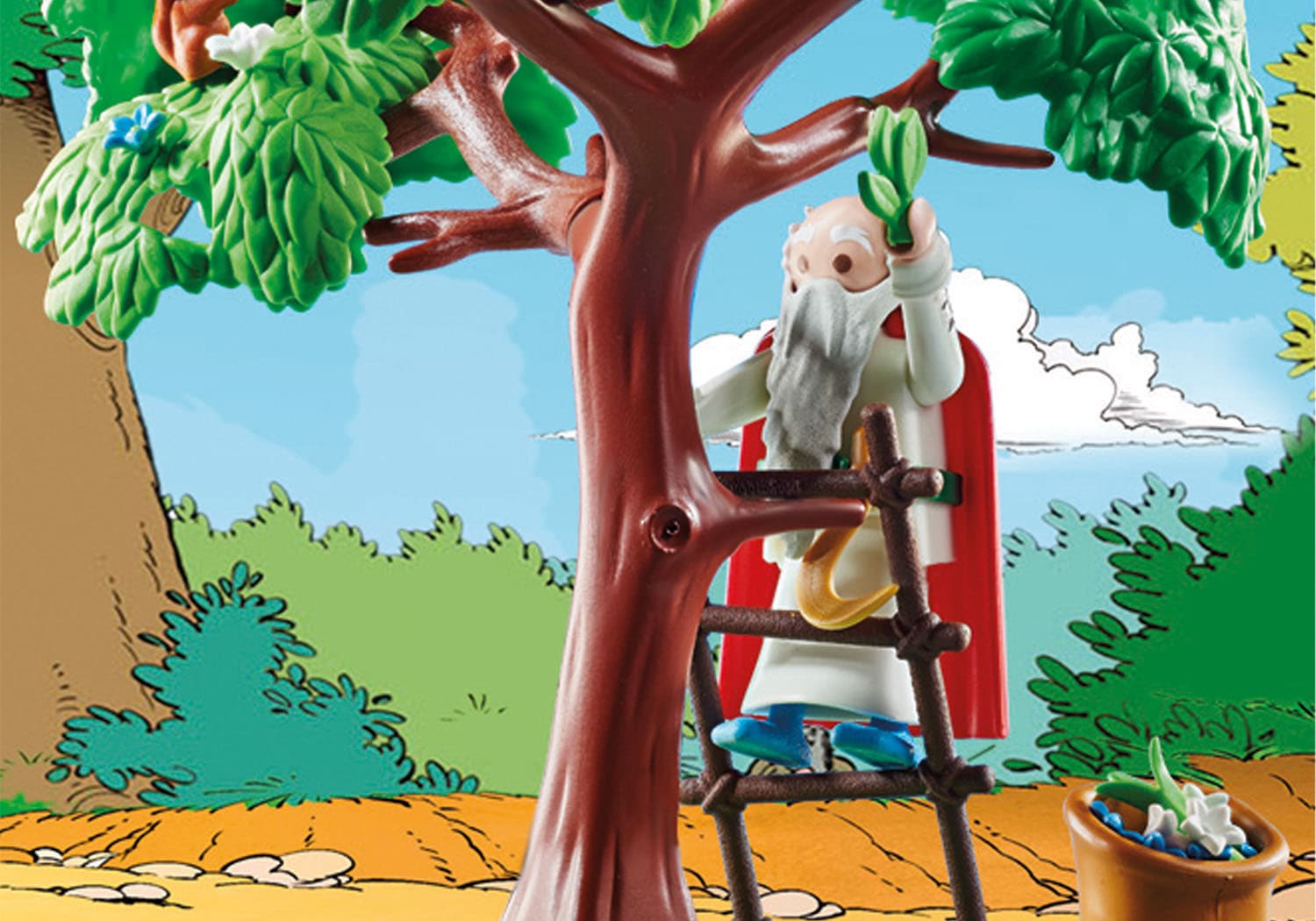 Playmobil® Konstruktions-Spielset »Miraculix mit Zaubertrank (70933), Asterix«, (57 St.), Made in Germany