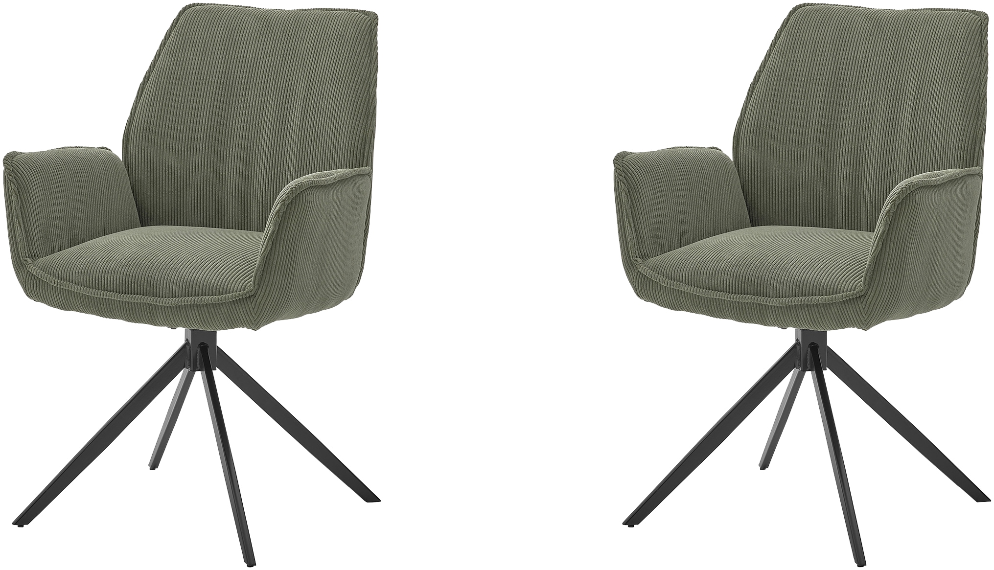 Musterring Esszimmerstuhl "Tiama" (Set) 2 Stk. Cord Stativgestell aus Eisen günstig online kaufen