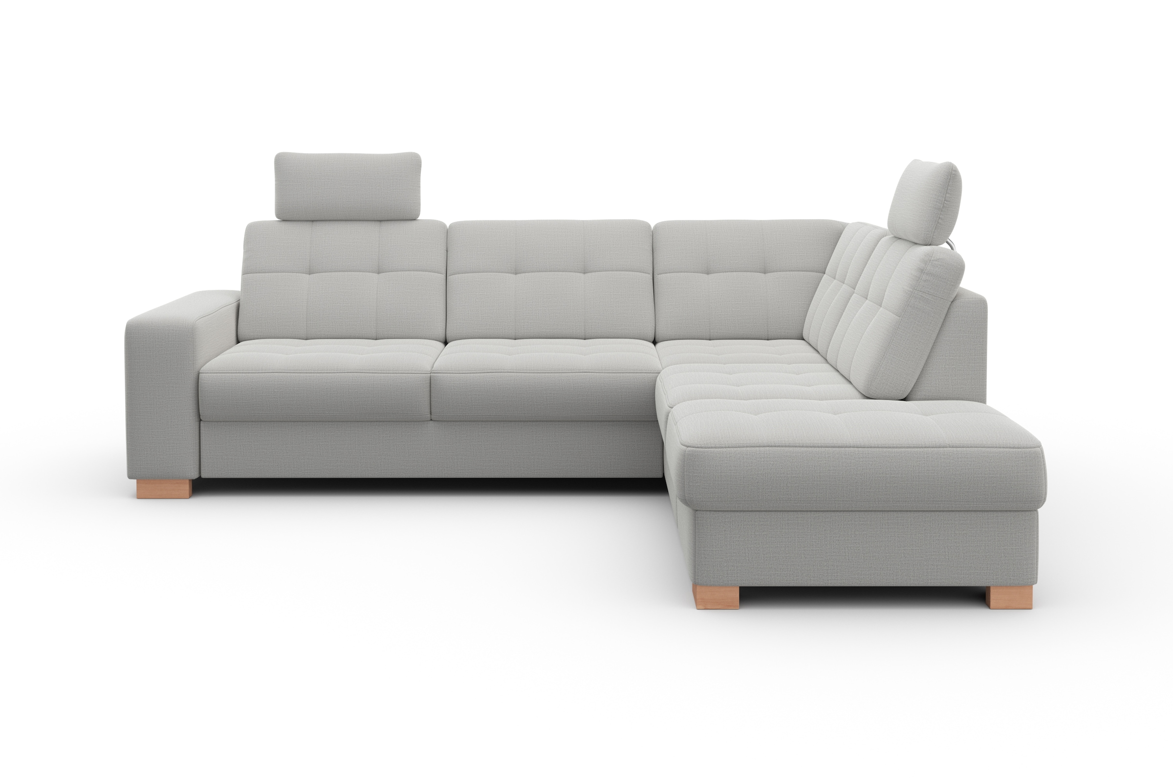 sit&more Ecksofa »Quincy L-Form«, wahlweise mit Bettfunktion und Bettkasten