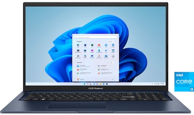 Notebook »X1704ZA-AU245W«, 43,9 cm, / 17,3 Zoll, Intel, Core i3, UHD Graphics, 512 GB SSD