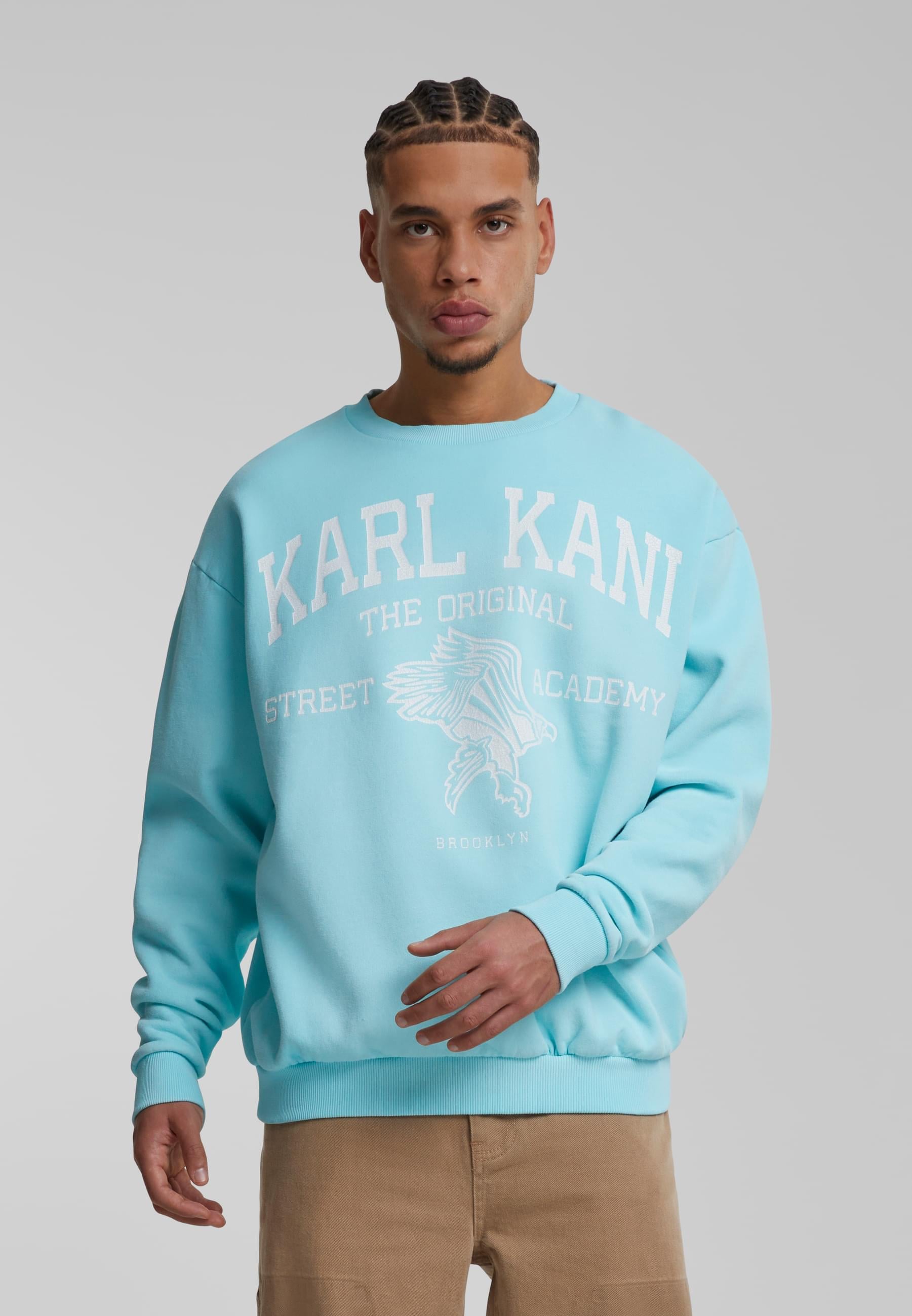 Karl Kani Rundhalspullover »Karl Kani Karl Kani Kani Street Academy OS Crew«, (1 tlg.)