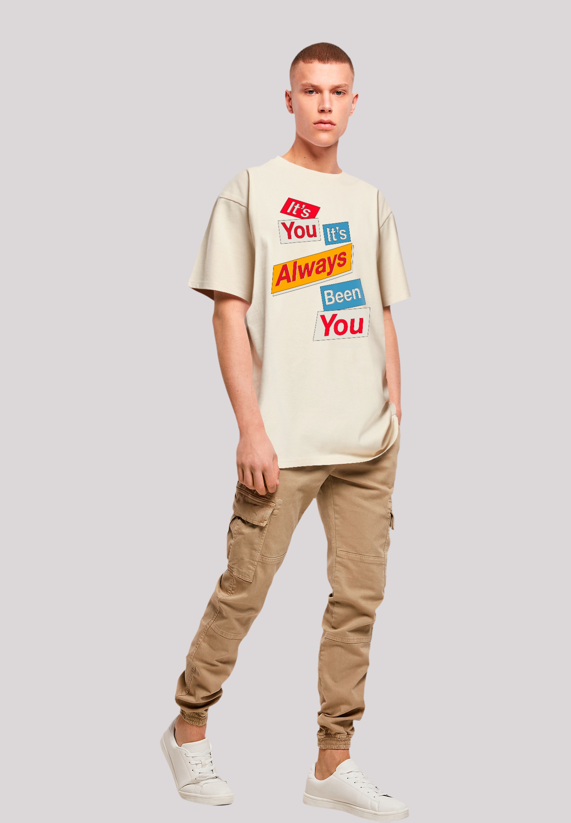 F4NT4STIC T-Shirt »Sex Education It Always Been You«, Premium Qualität