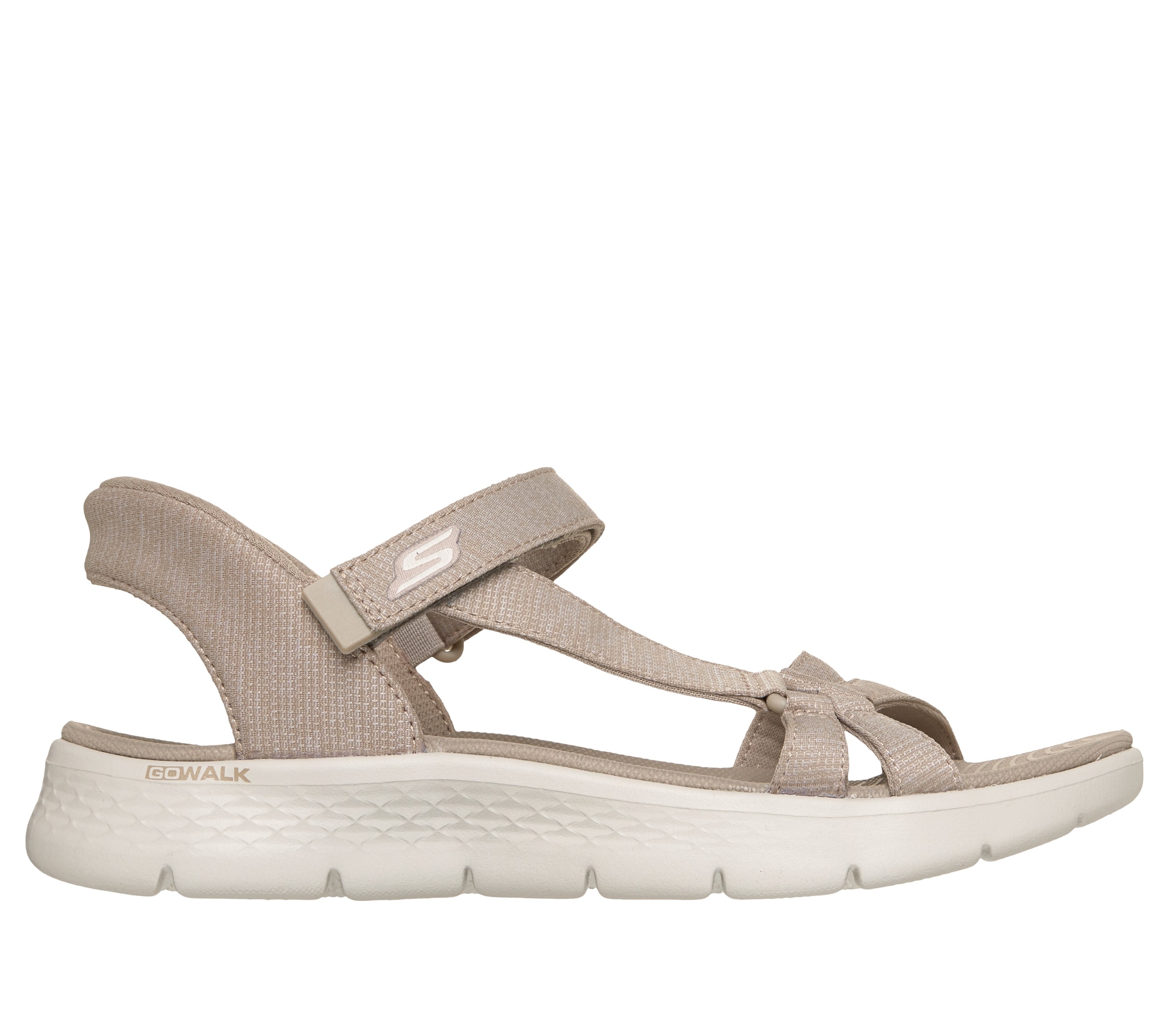Skechers Sandale »GO WALK FLEX SANDAL-ILLUMINATE«  Sandalette, Trekking Sandale mit Gogo Mat Fußbett