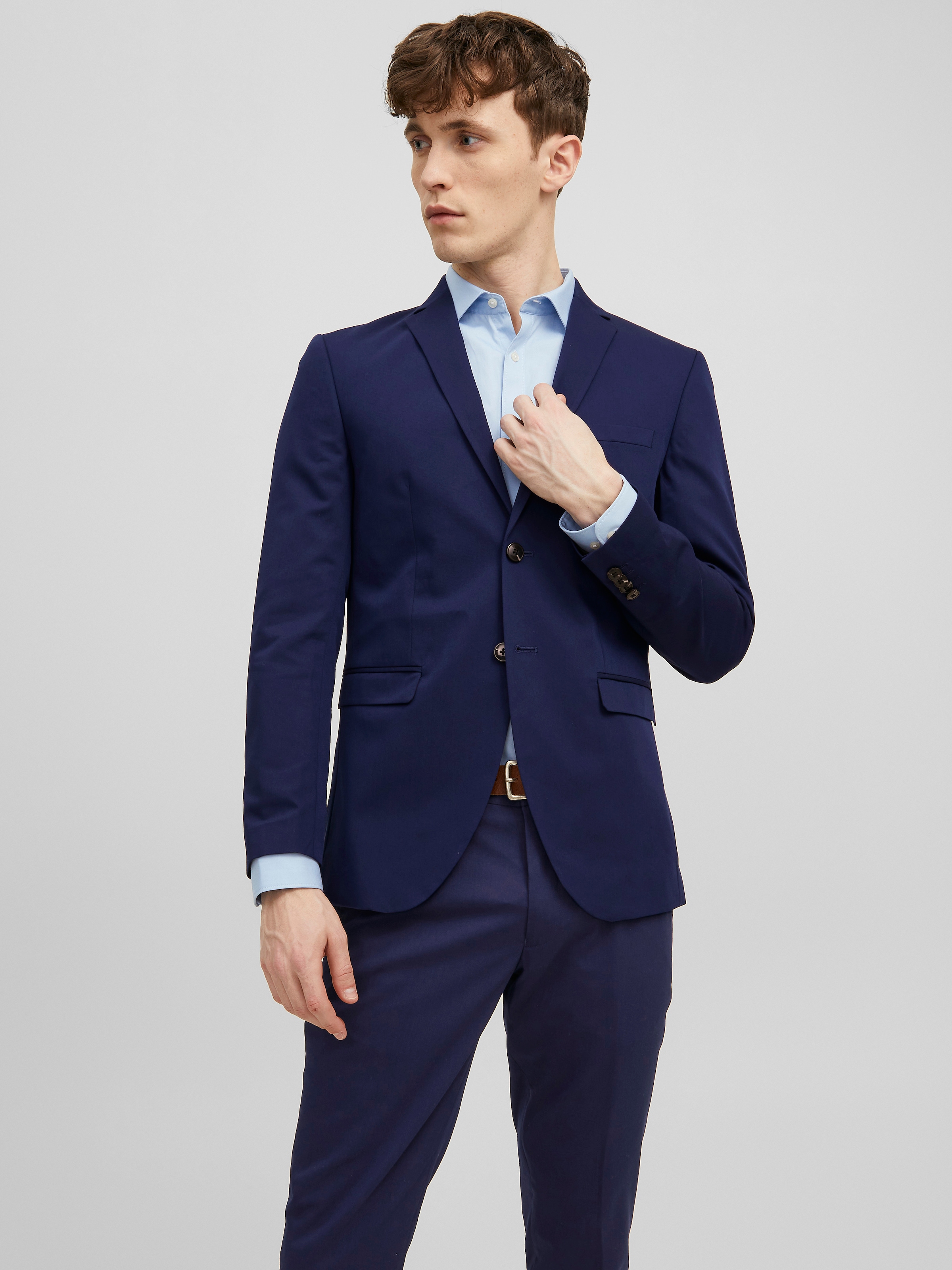 Jack & Jones Sakko "JPRFRANCO Blazer mit 2-Knopf-Form und extra schmalem Sc günstig online kaufen