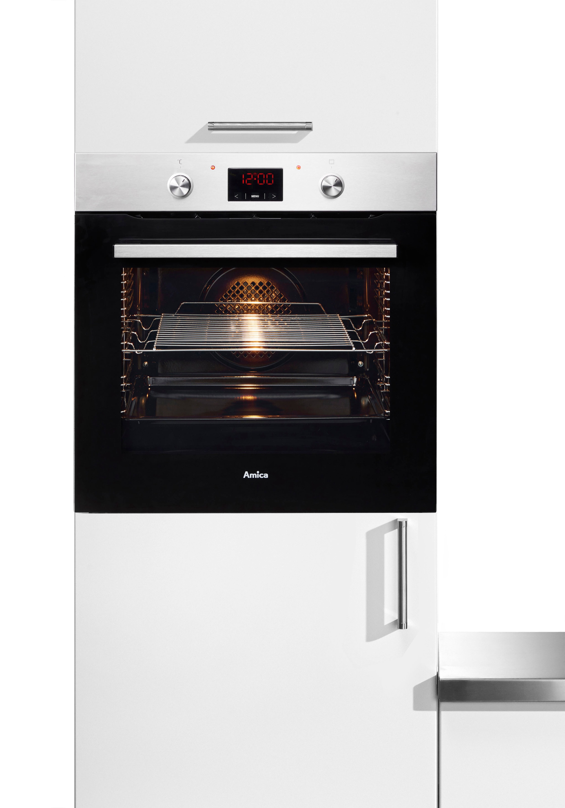 Amica Einbaubackofen "EBX 943 625 E" mit Teleskopauszug nachrüstbar mit Sim günstig online kaufen