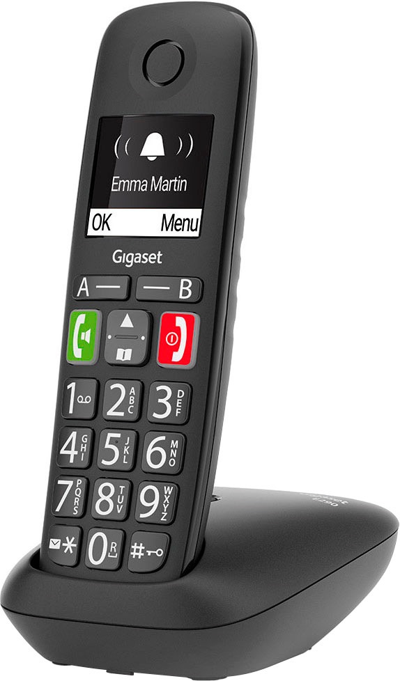 Gigaset Schnurloses DECT-Telefon »E290«, (Mobilteile: 1)