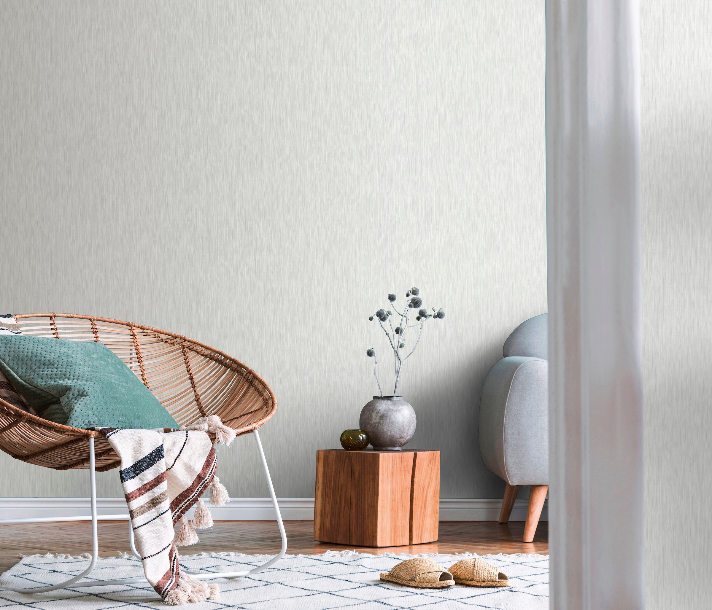 Fashion for walls "Fusion" Strukturmuster glänzend geprägt Phthalate frei