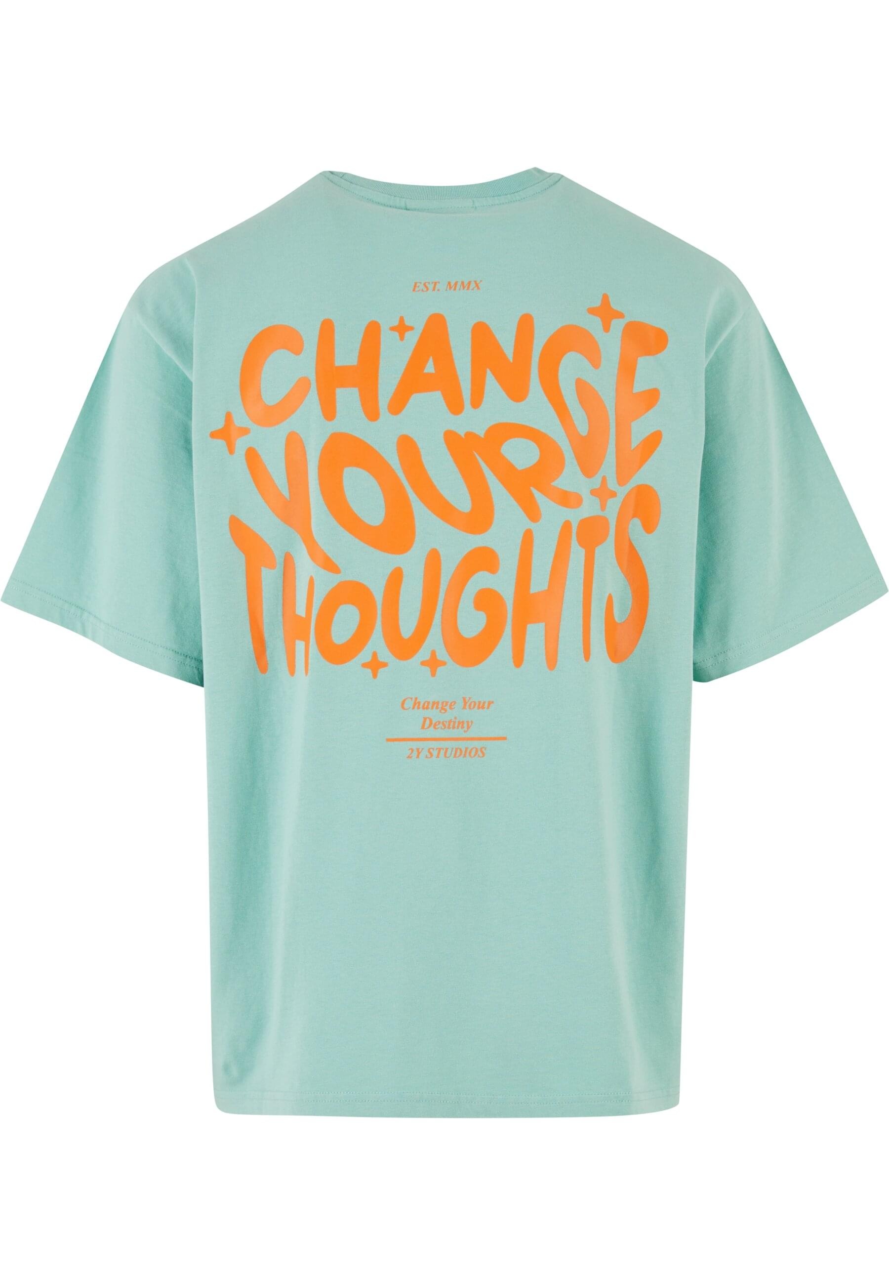 2Y Studios T-Shirt "2Y Studios Herren 2Y Thoughts Oversize Tee", (1 tlg.) günstig online kaufen