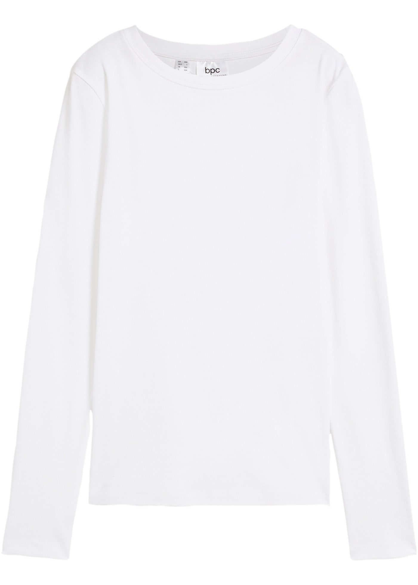 bonprix Langarmshirt eng anliegende Passform, lange Ärmel, Basic-Shirt